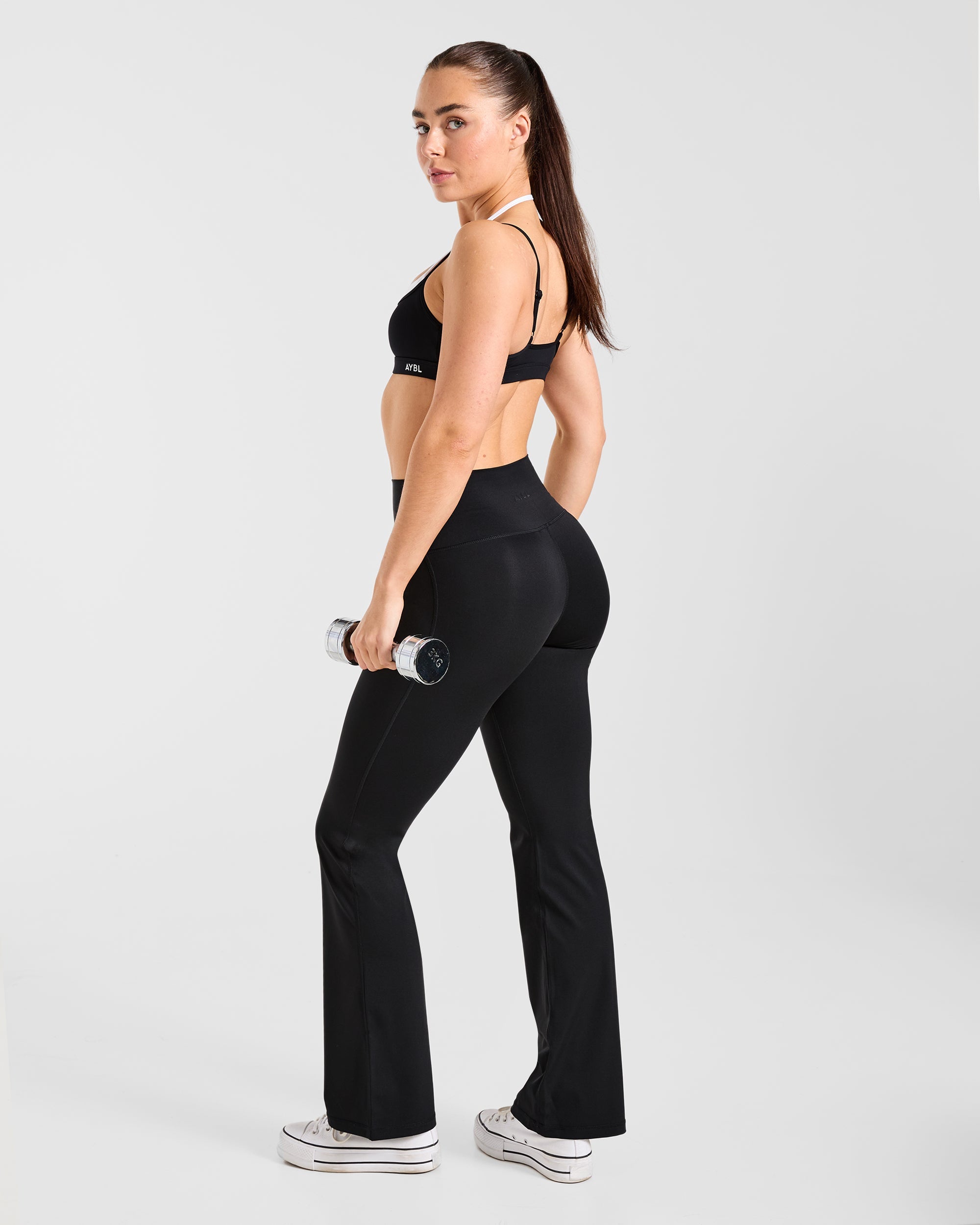 Sculpt Flared Leggings - Black