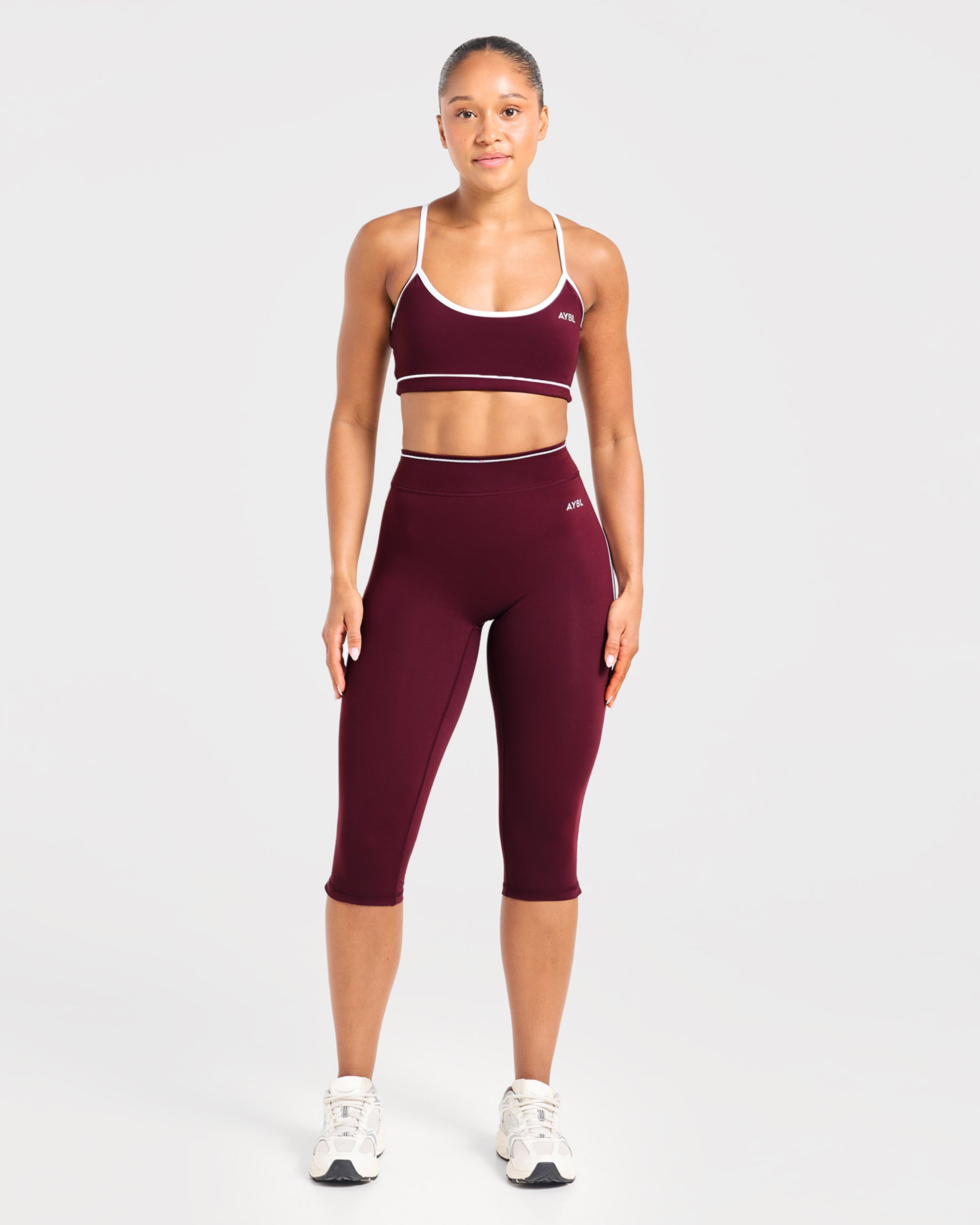 Form Capris - Deep Mulberry