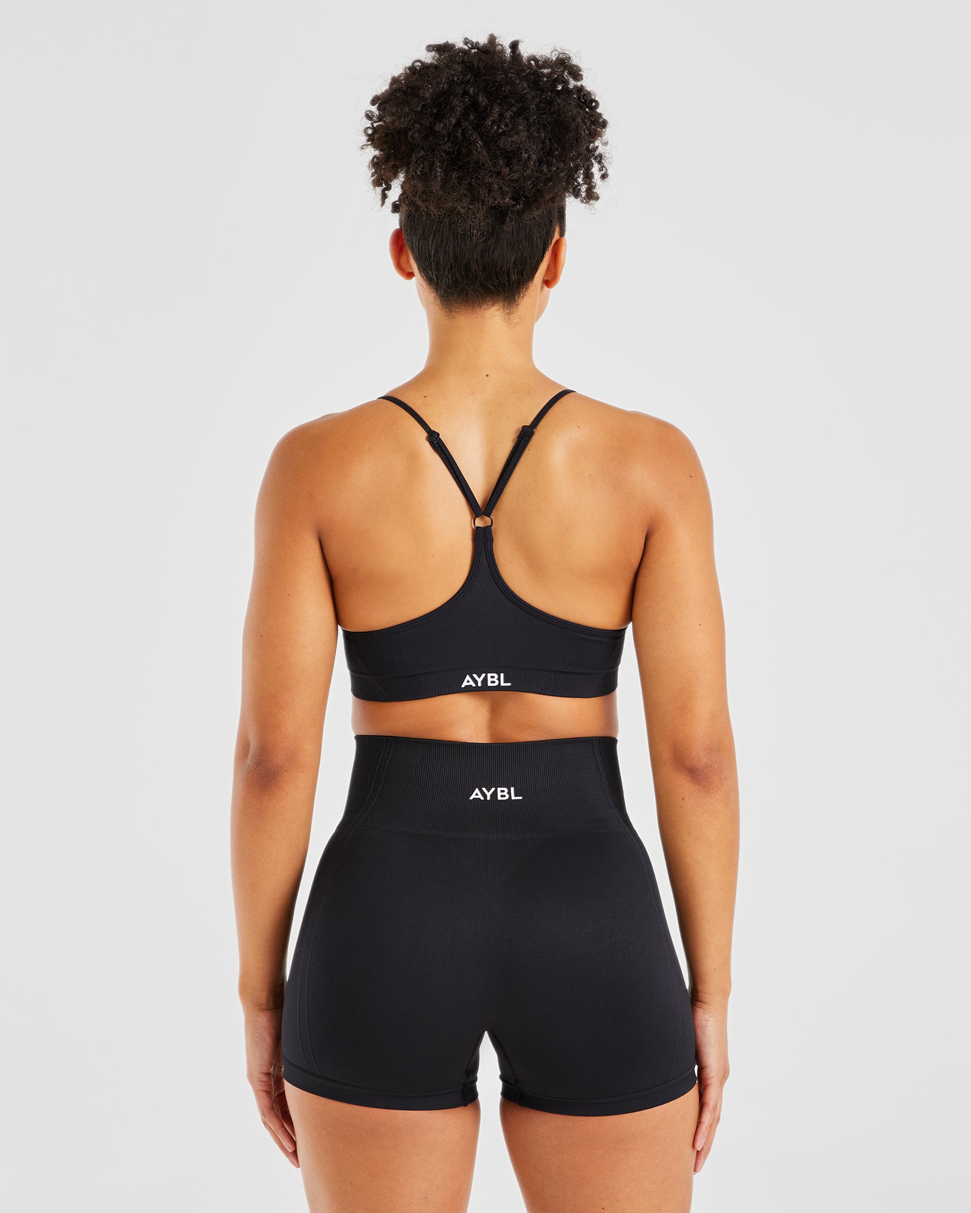Balance V3 Seamless Strappy Sports Bra - Dark Green