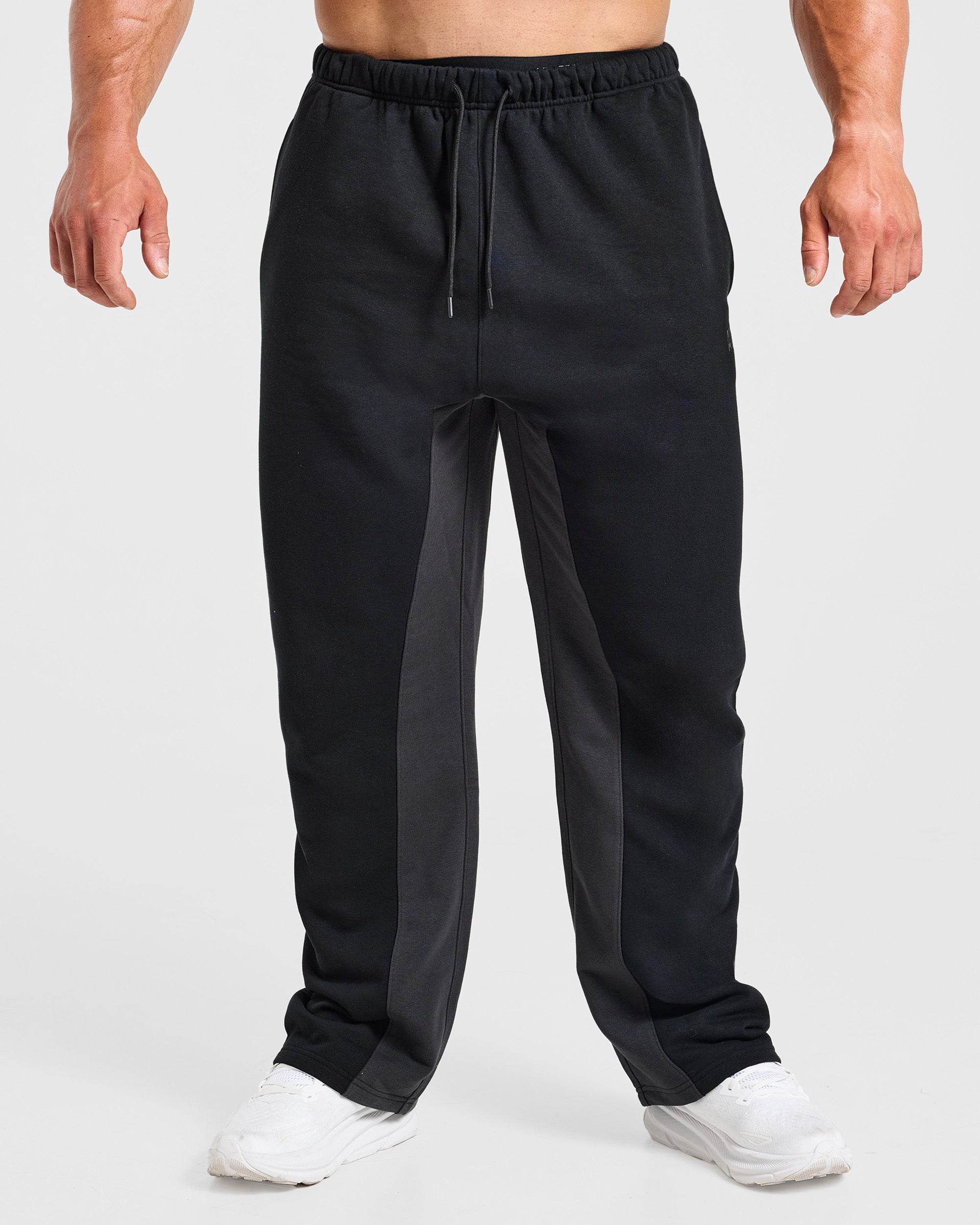 Wesley Vissers x Oversized Straight Leg Joggers - Black