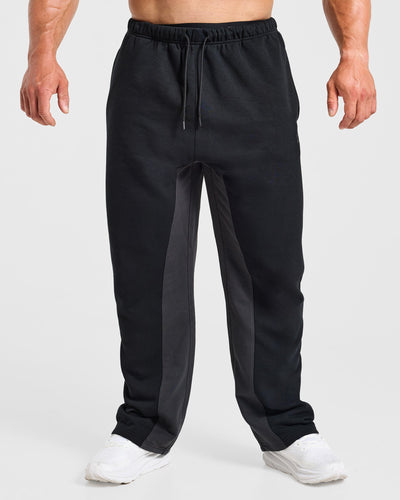 Wesley Vissers x Oversized Straight Leg Joggers - Black