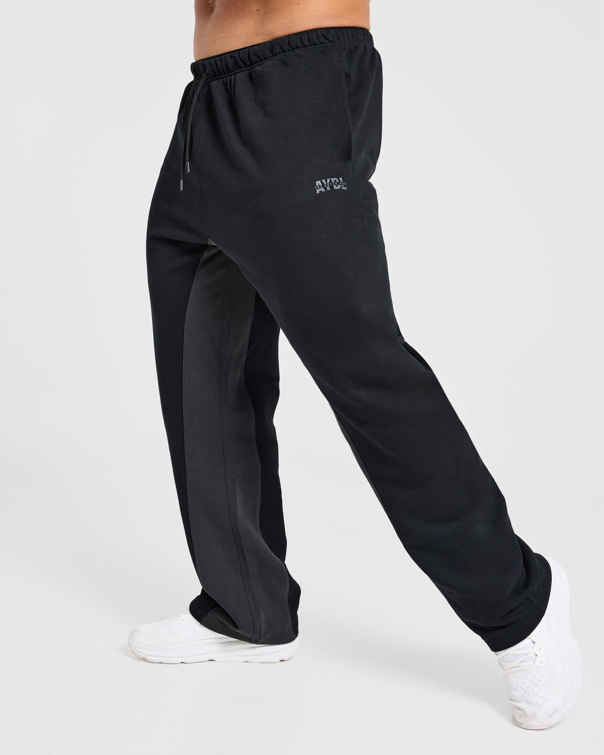 Wesley Vissers x Oversized Straight Leg Joggers - Black