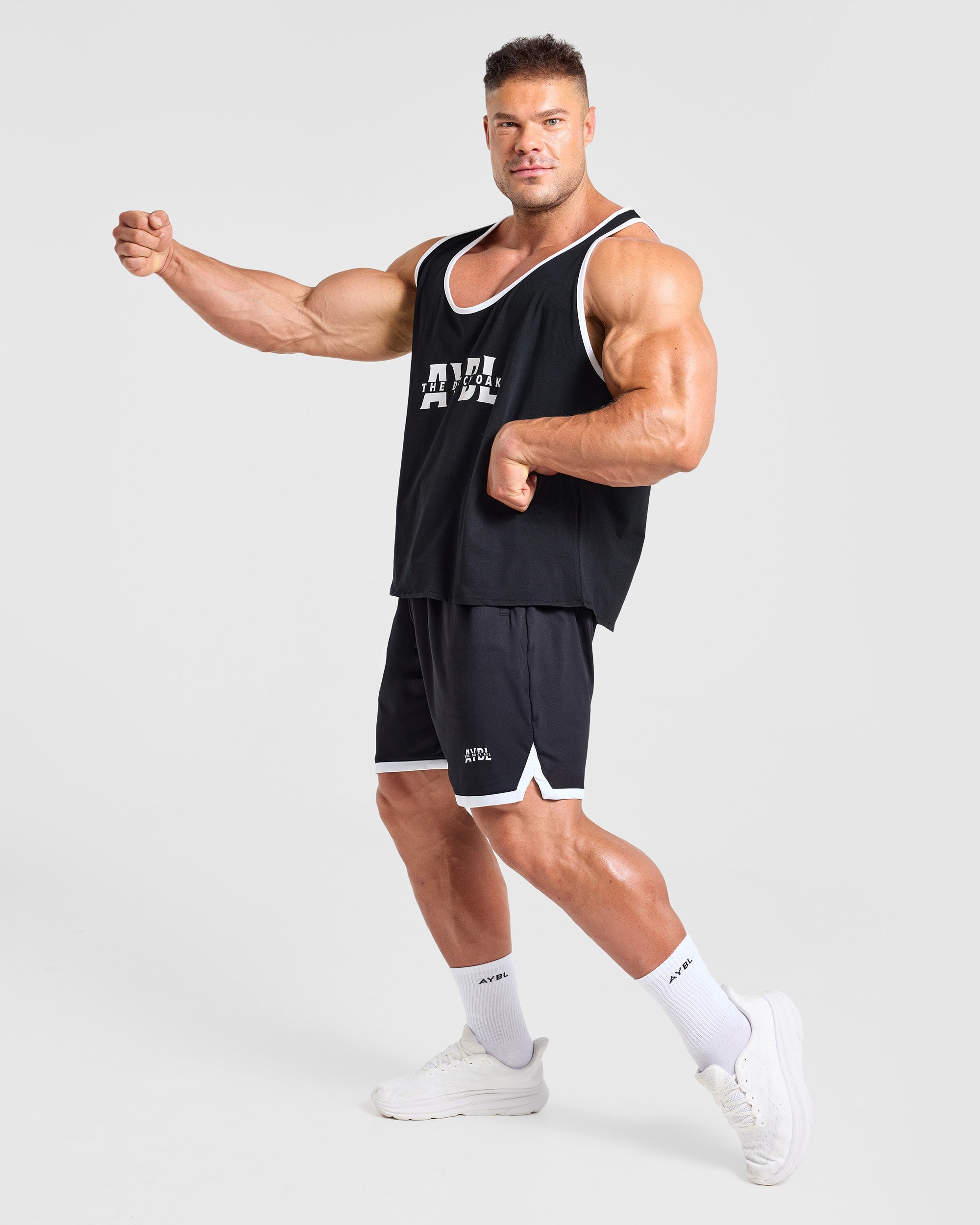 Wesley Vissers x Old School Contrast Shorts - Black