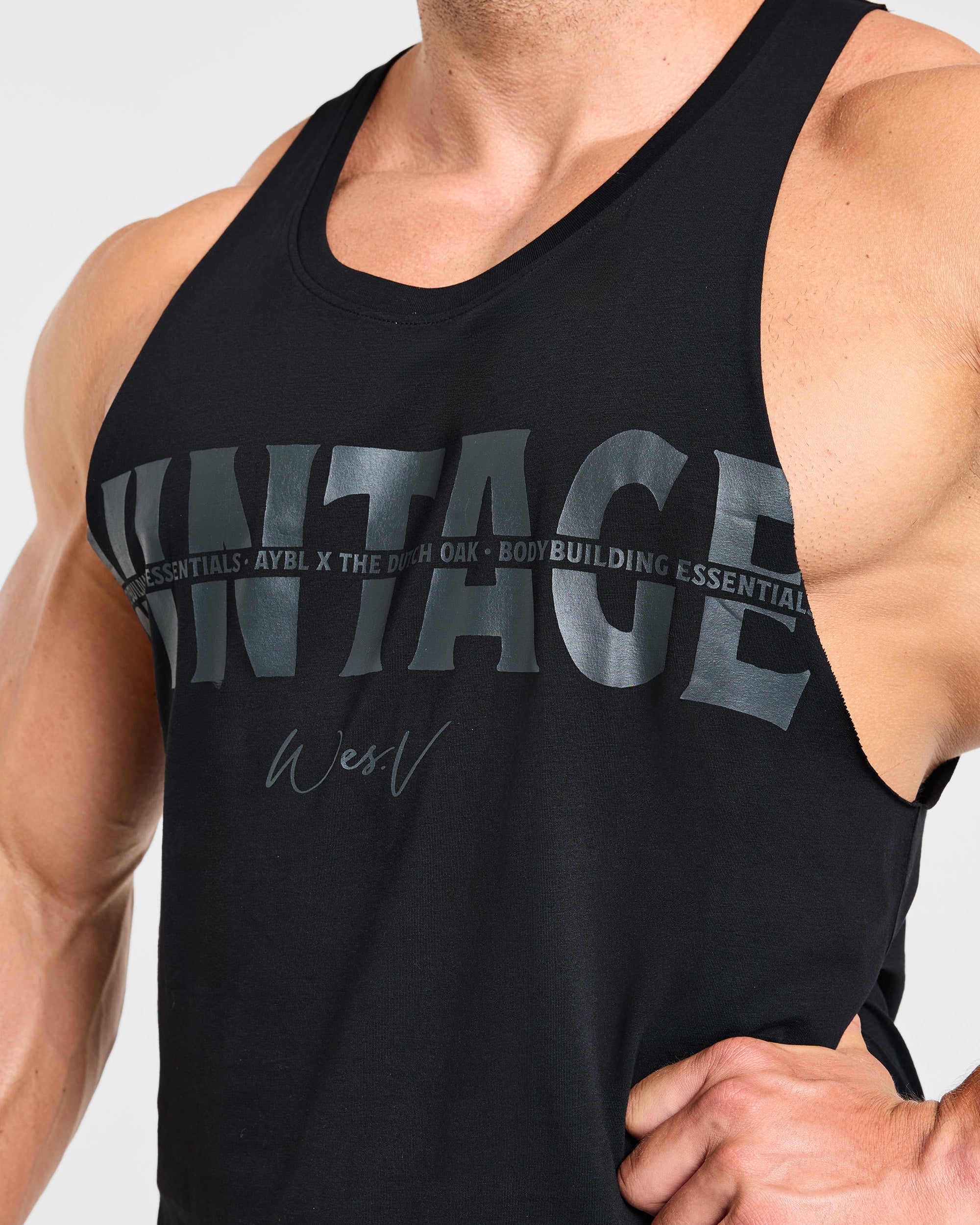 Wesley Vissers x Vintage Loose Stringer - Black