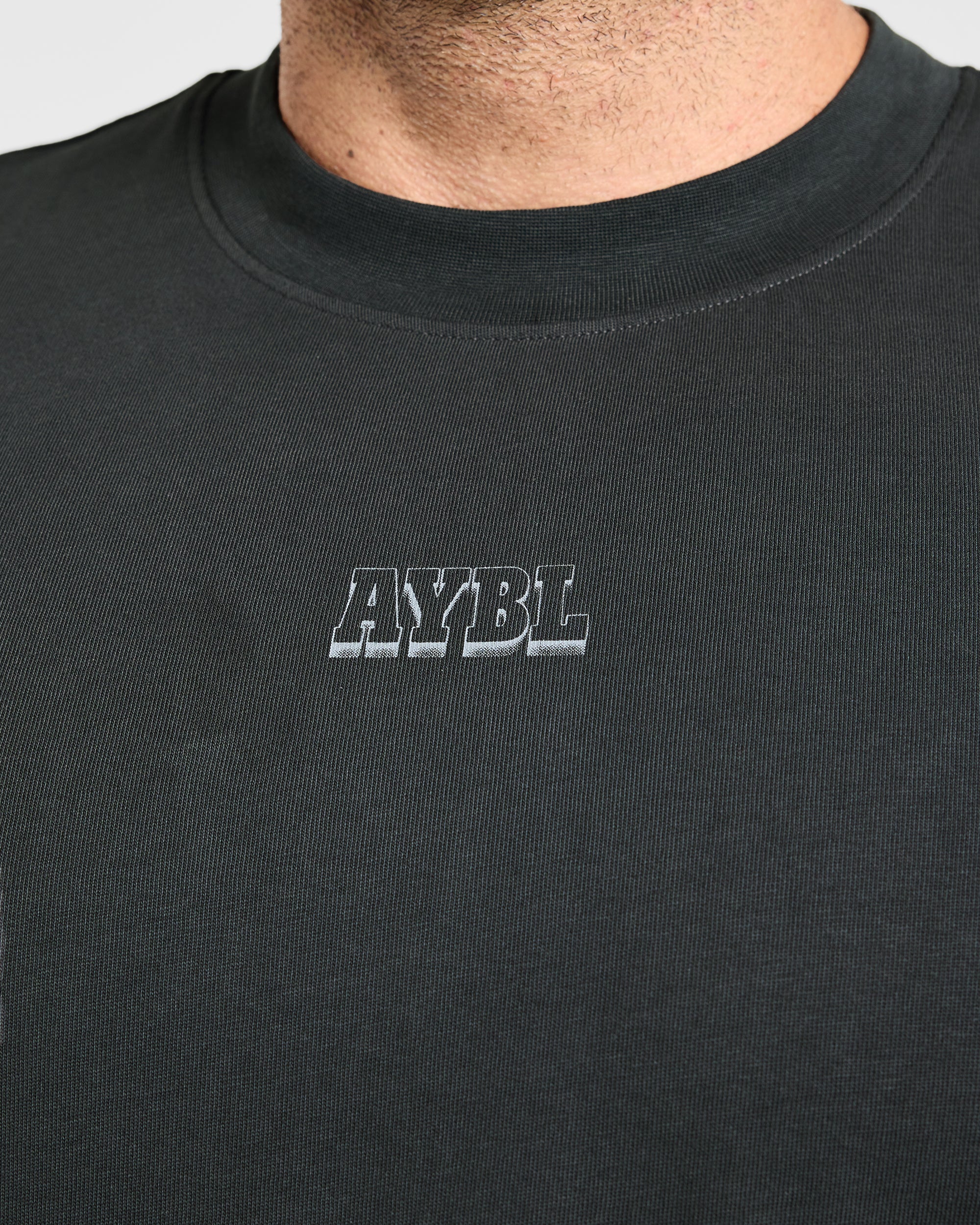 Wesley Vissers x AYBL Iron Works Oversized T Shirt - Grey