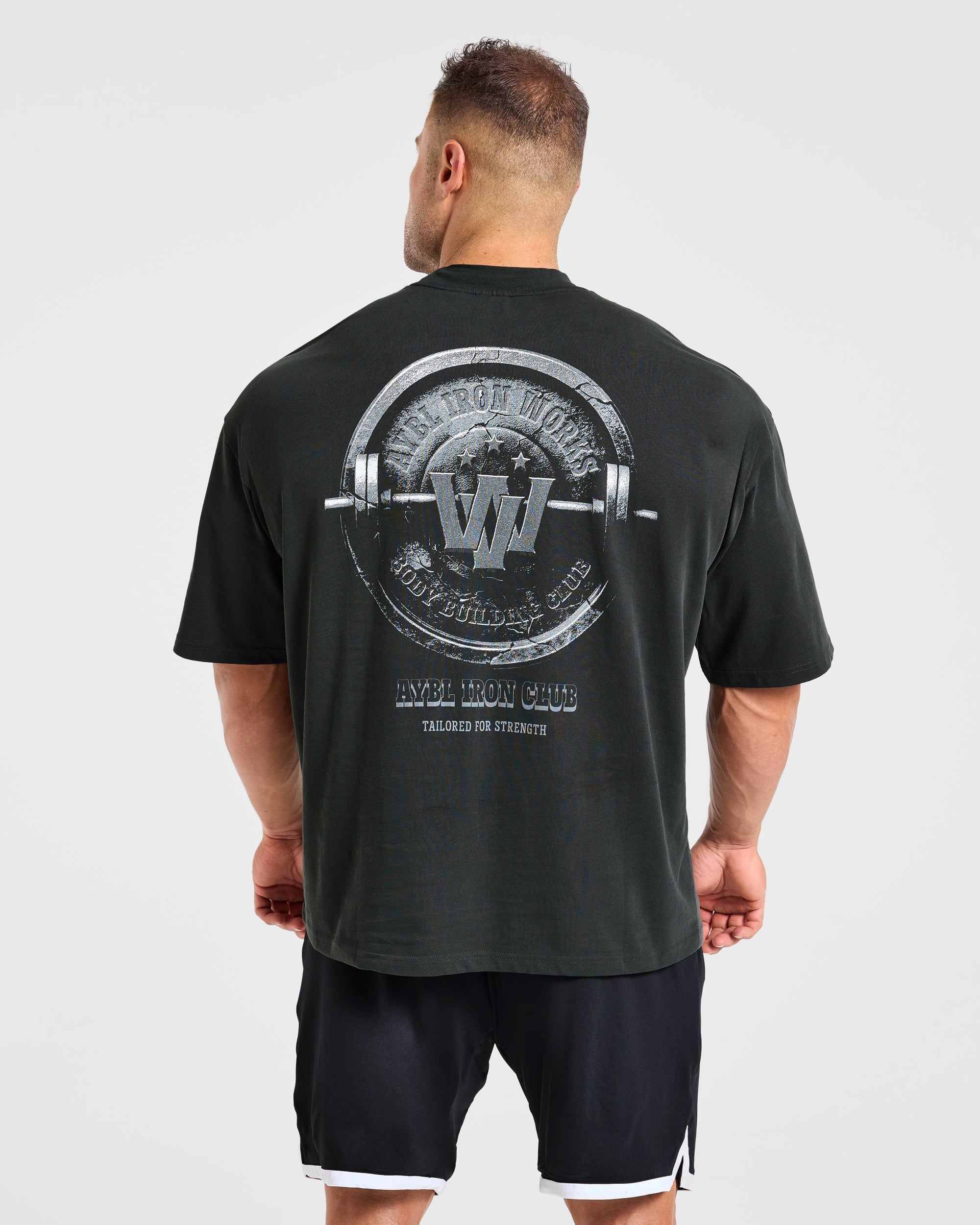 Wesley Vissers x AYBL Iron Works Oversized T Shirt - Grey