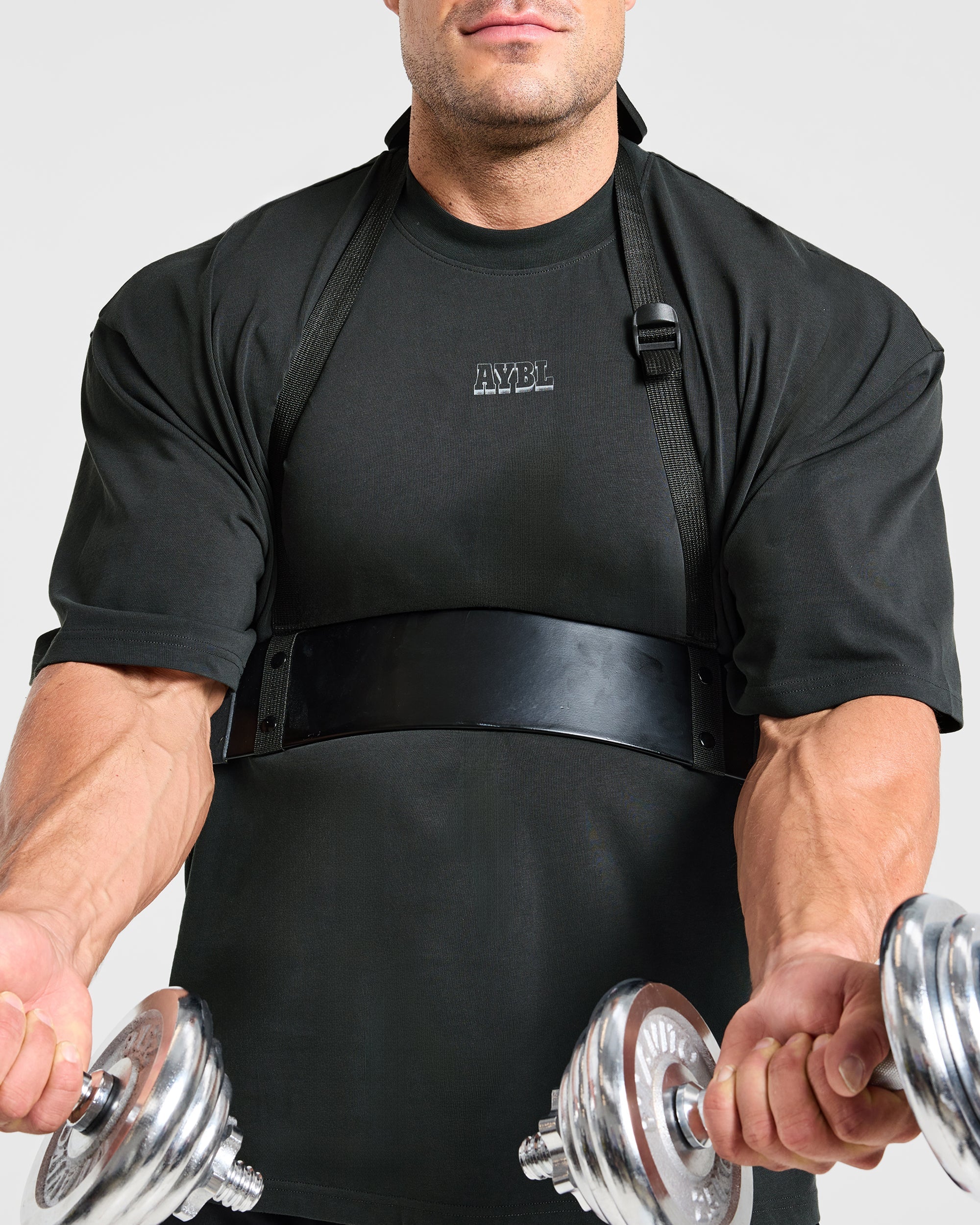 Wesley Vissers x AYBL Iron Works Oversized T Shirt - Grey