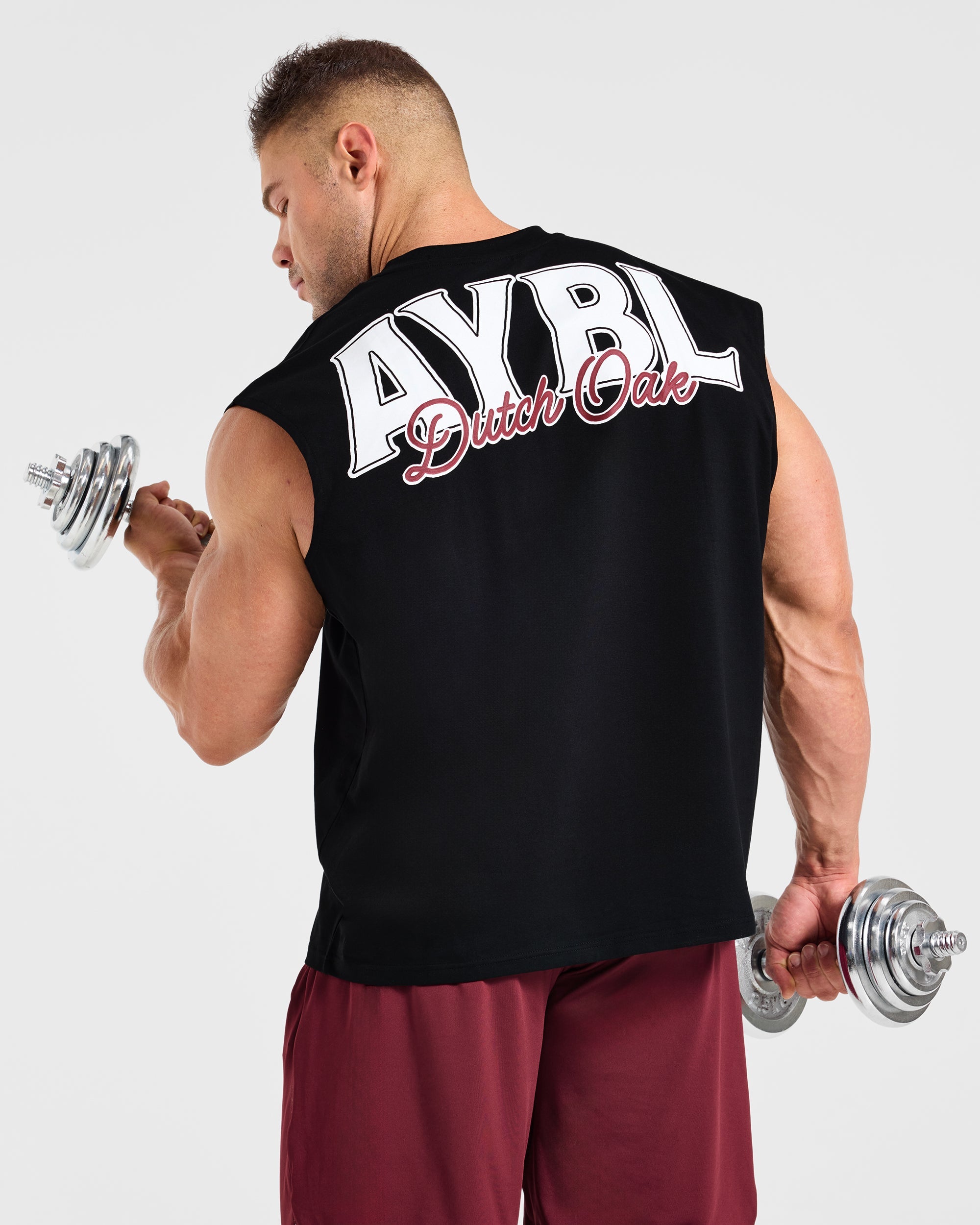 Wesley Vissers x AYBL Dutch Oak Oversized Tank - Black