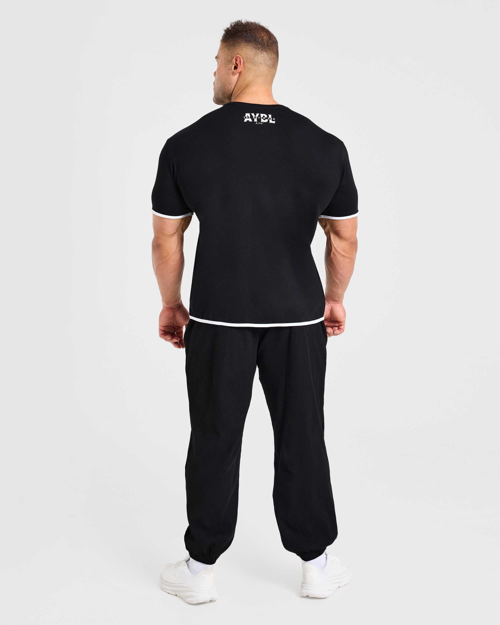 Wesley Vissers x Contrast T Shirt - Black