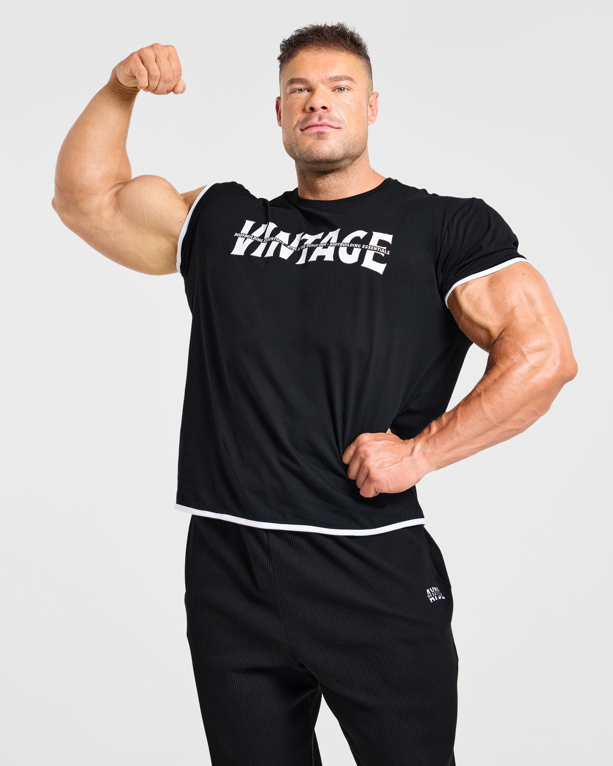 Wesley Vissers x Contrast T Shirt - Black