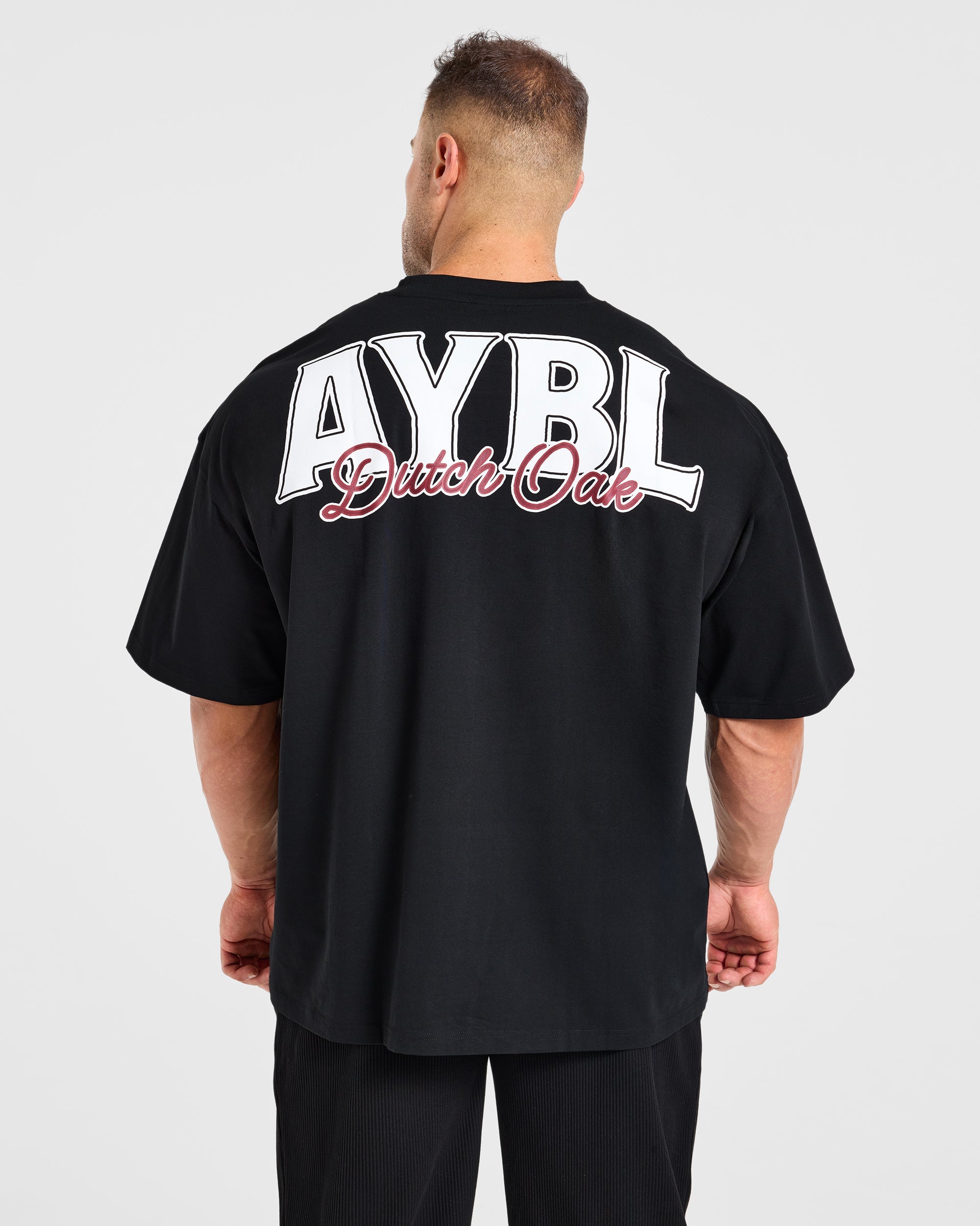 Wesley Vissers x AYBL Dutch Oak Oversized T Shirt - Black