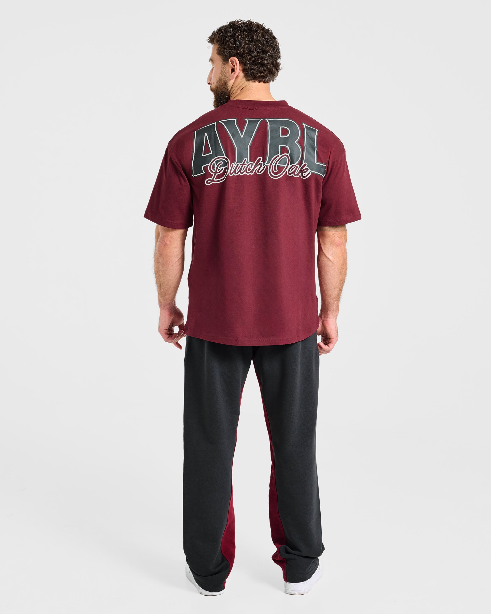 Wesley Vissers x AYBL Dutch Oak Oversized T Shirt - Port Red