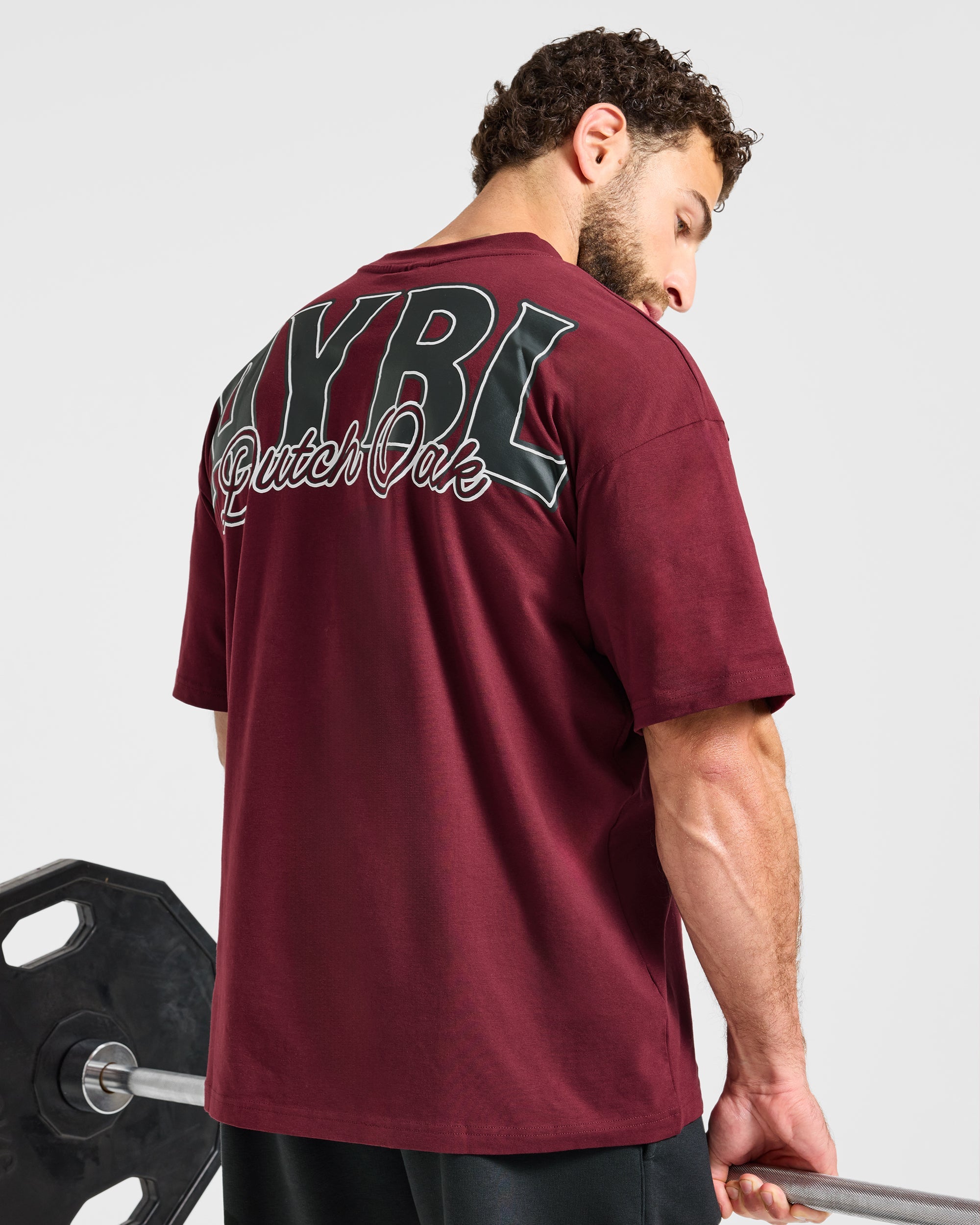 Wesley Vissers x AYBL Dutch Oak Oversized T Shirt - Port Red