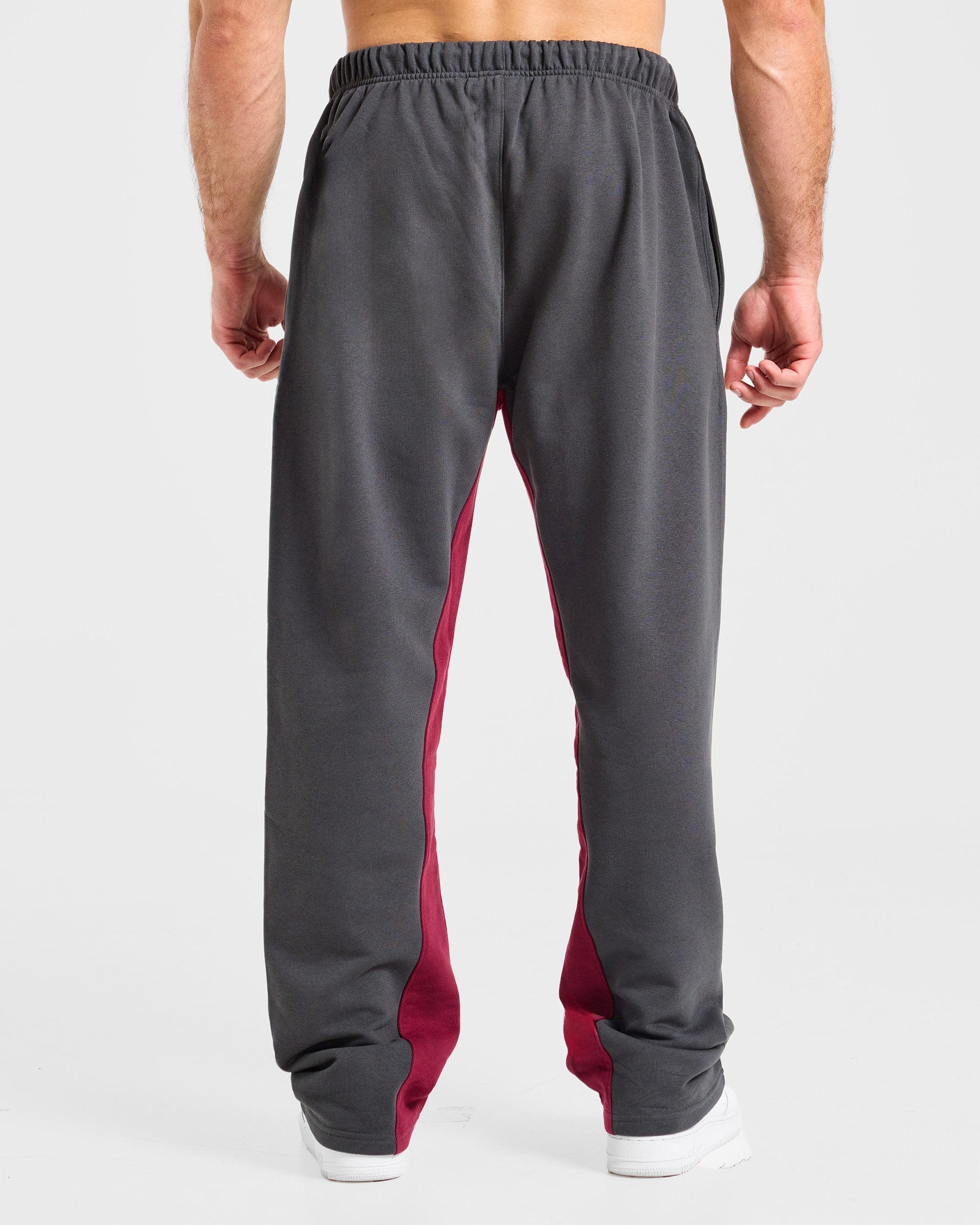 Wesley Vissers x Oversized Straight Leg Joggers - Charcoal