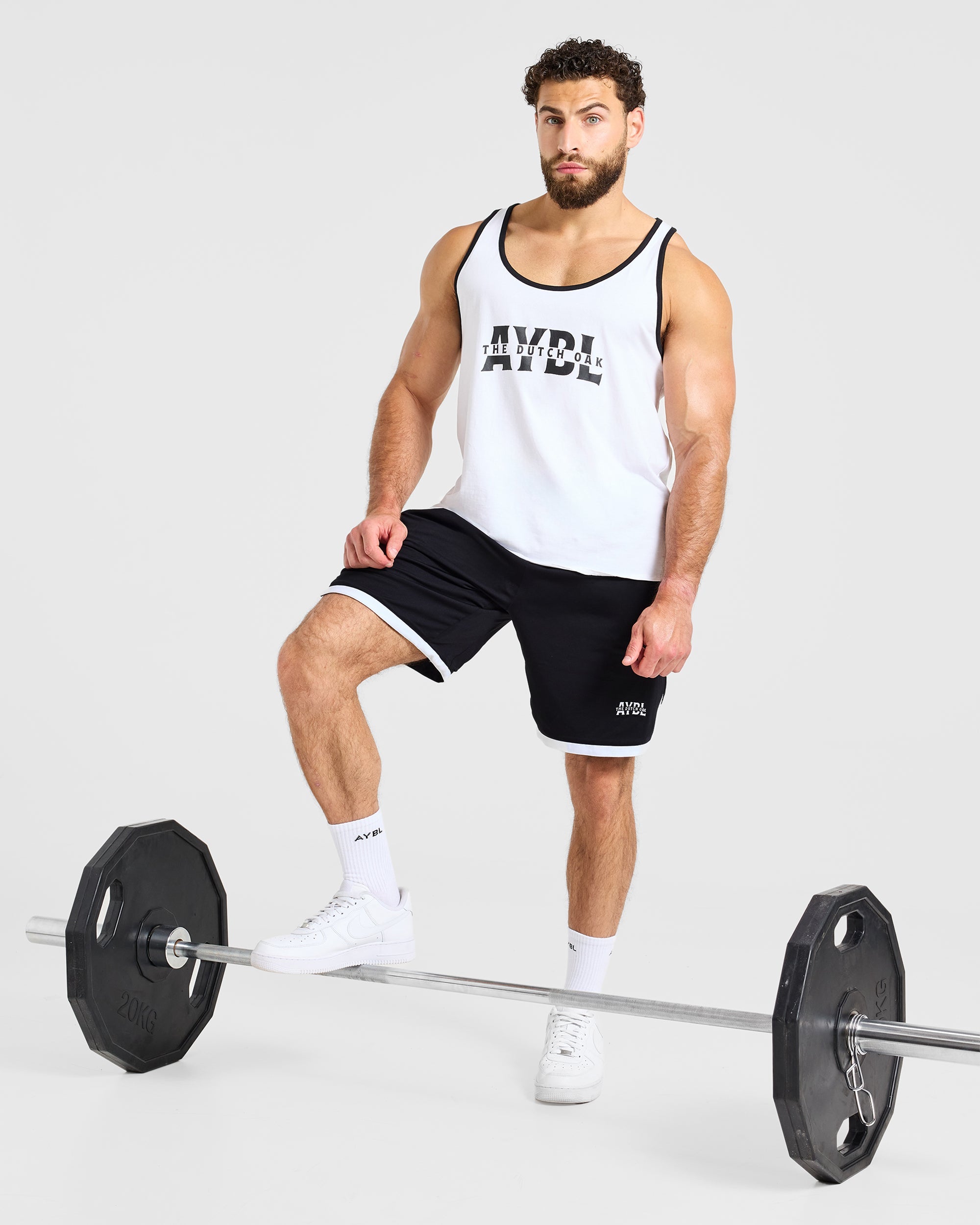 Wesley Vissers x Contrast Tank - White