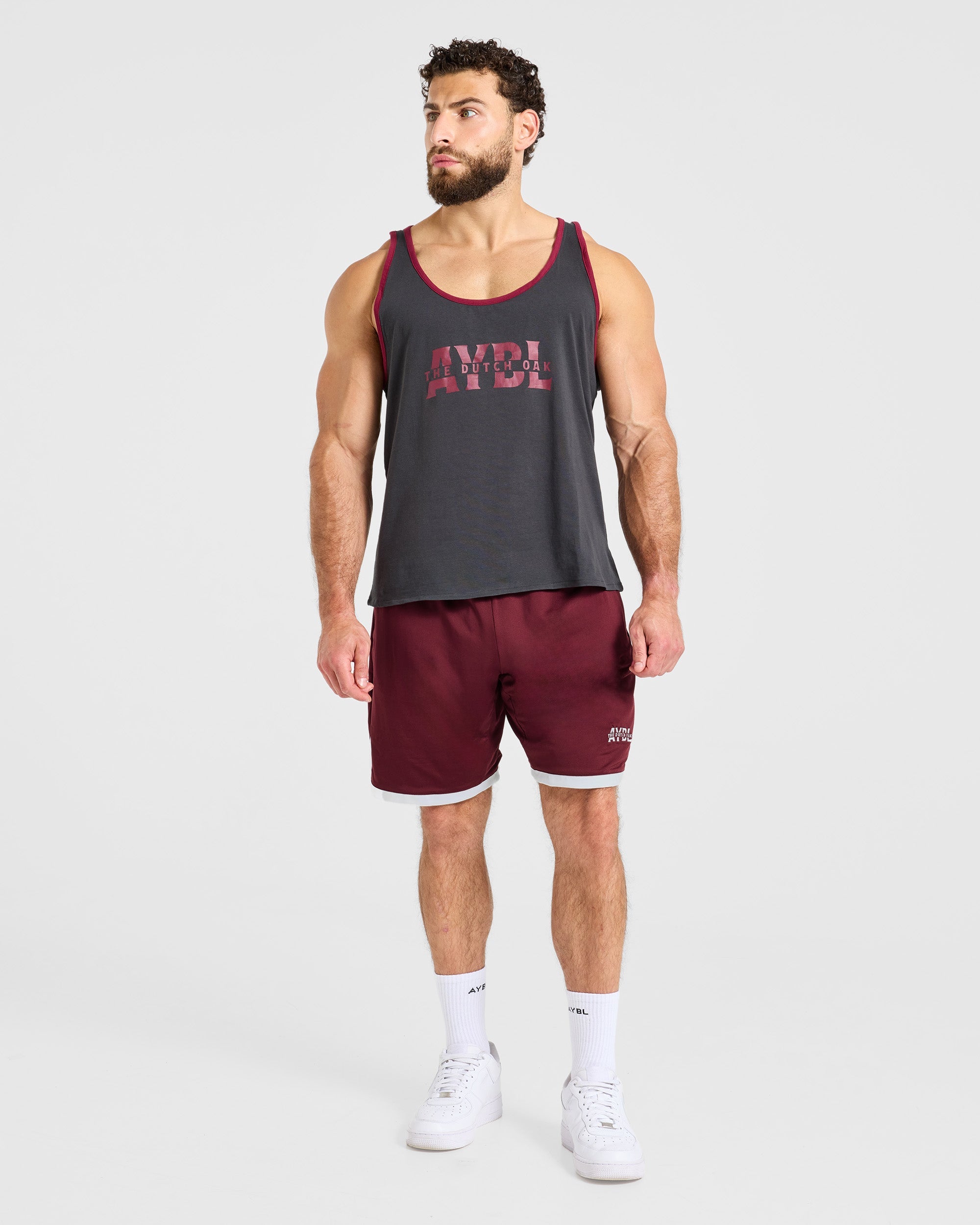 Wesley Vissers x Old School Contrast Shorts - Port Red