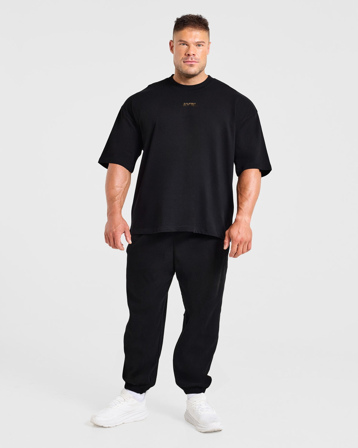 Wesley Vissers x Golden Pursuit Oversized T Shirt - Black