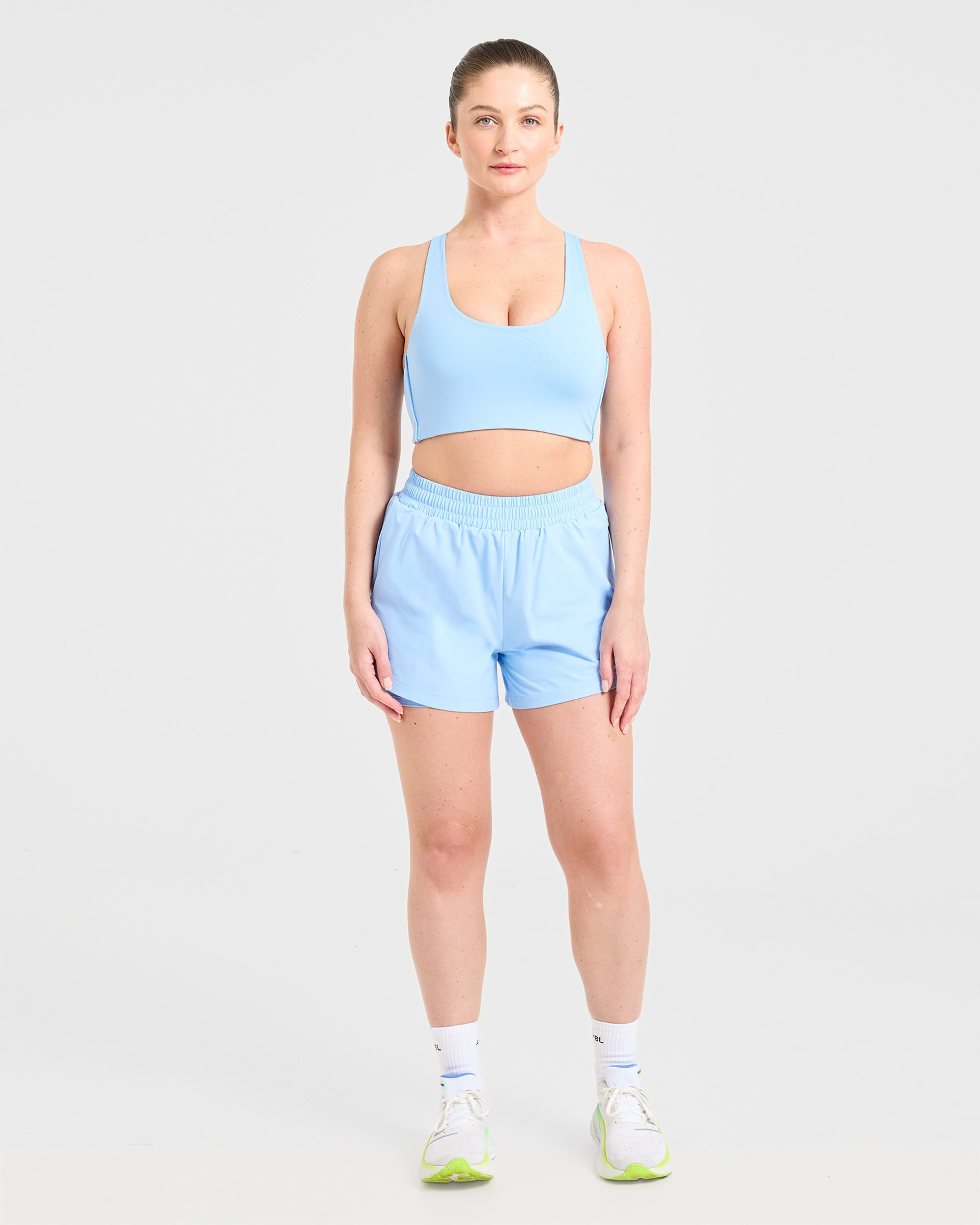 Run Sports Bra - Spring Blue