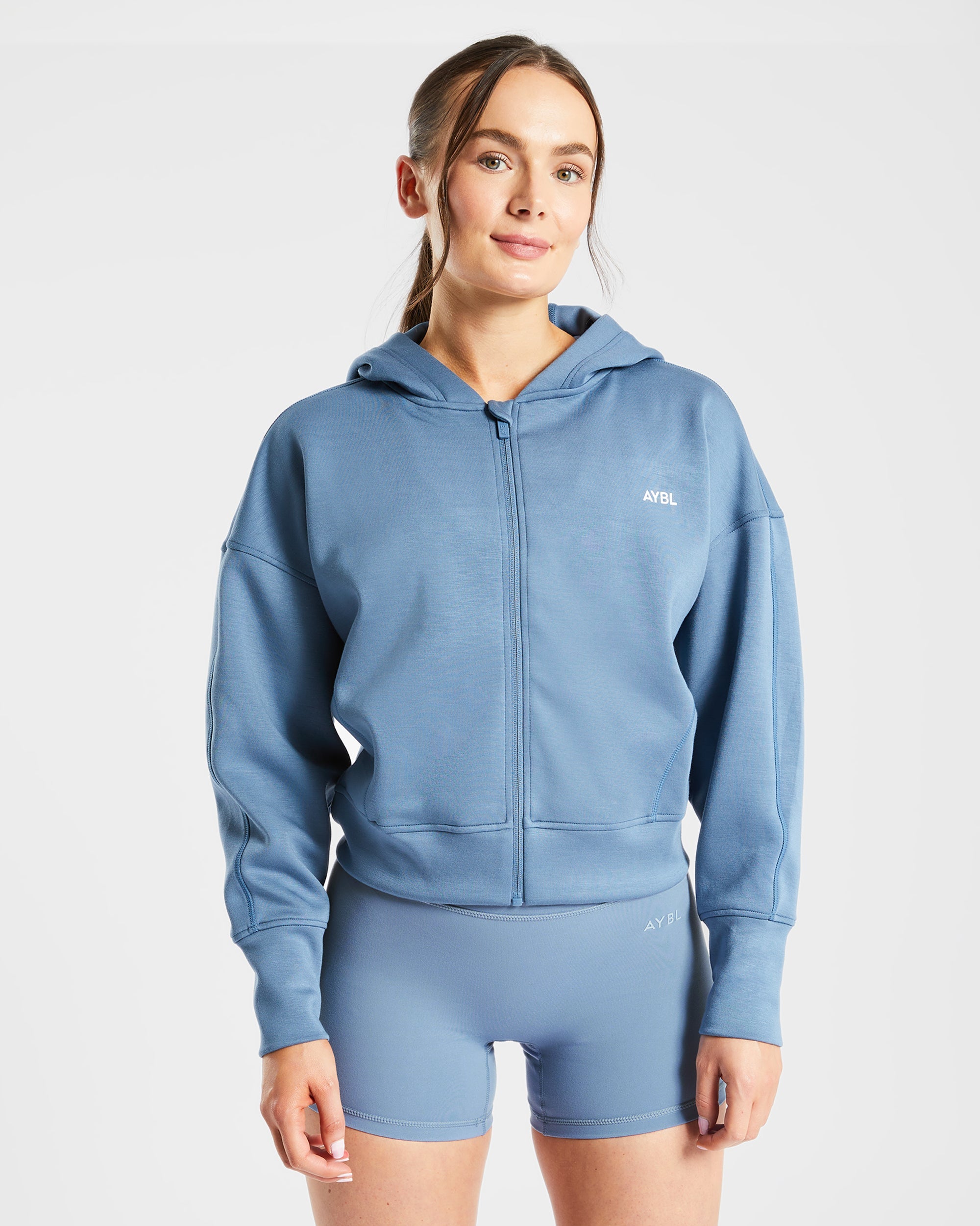 Zip Up Jacket - Blue