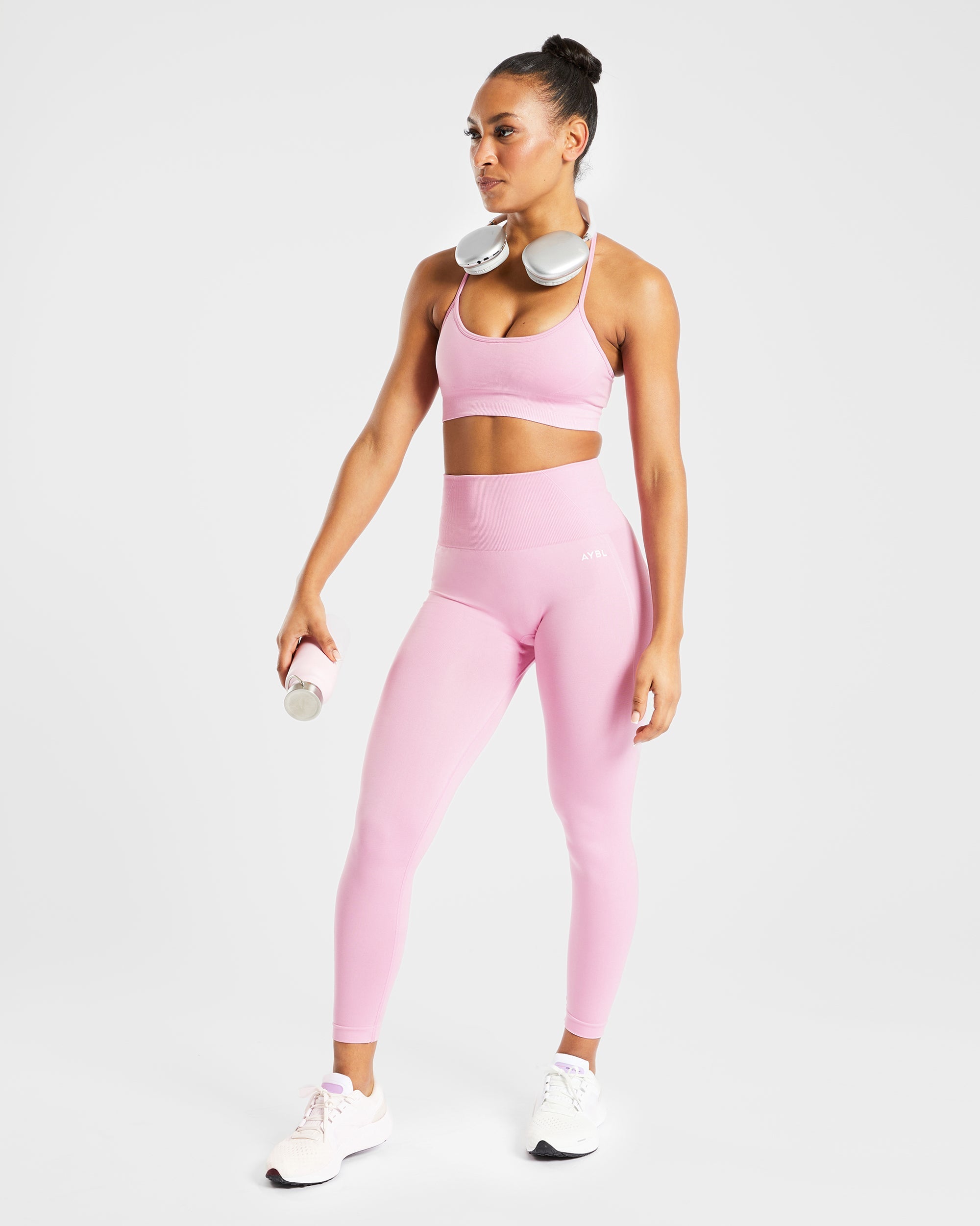 Empower Seamless Sports Bra - Baby Pink