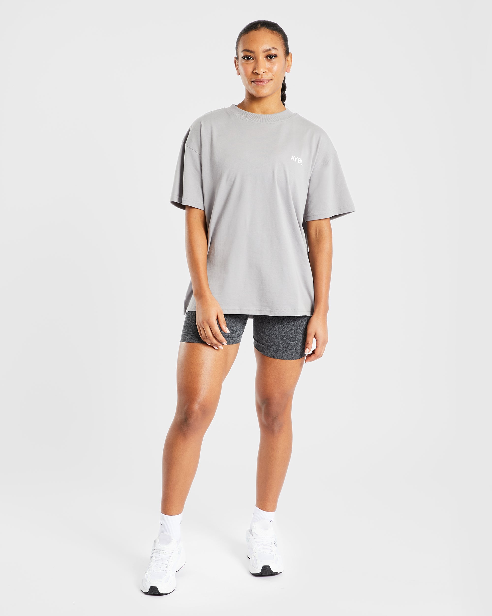 AYBL Club Oversized T Shirt - Grey