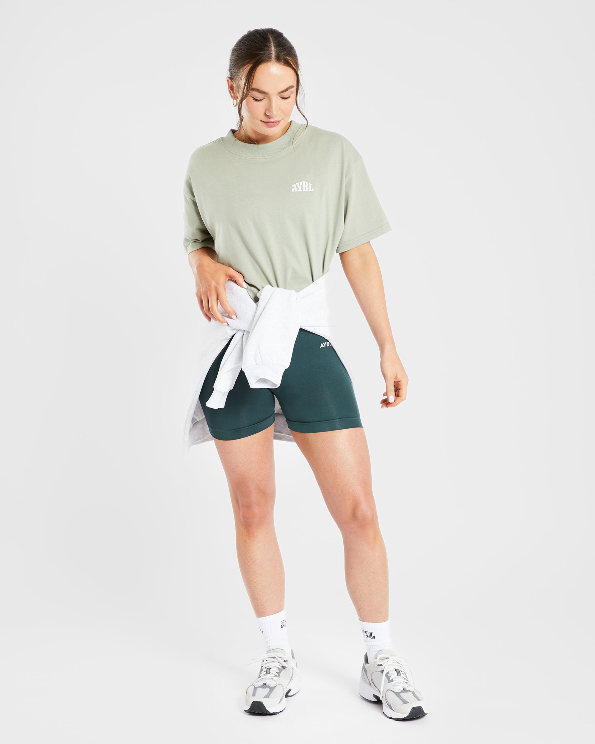 Mind Over Matter Oversized T Shirt - Green