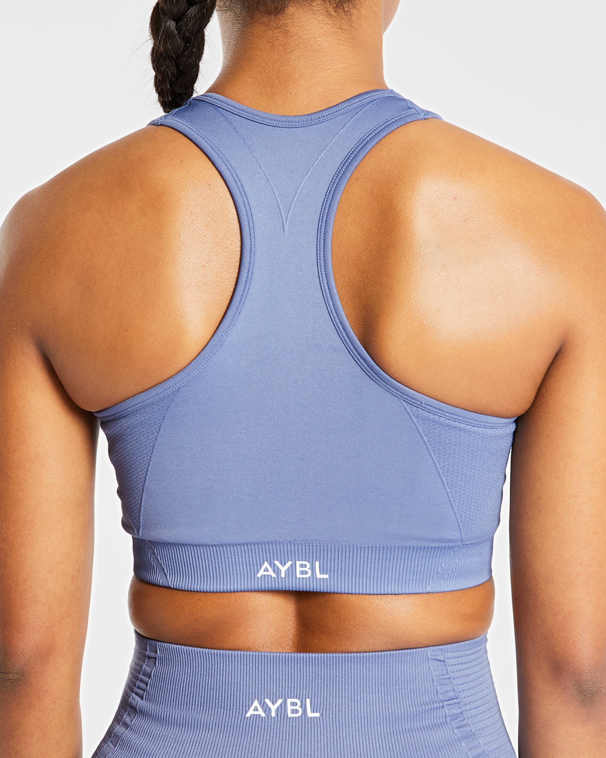 Balance V2 Seamless Sports Bra - Steel Blue