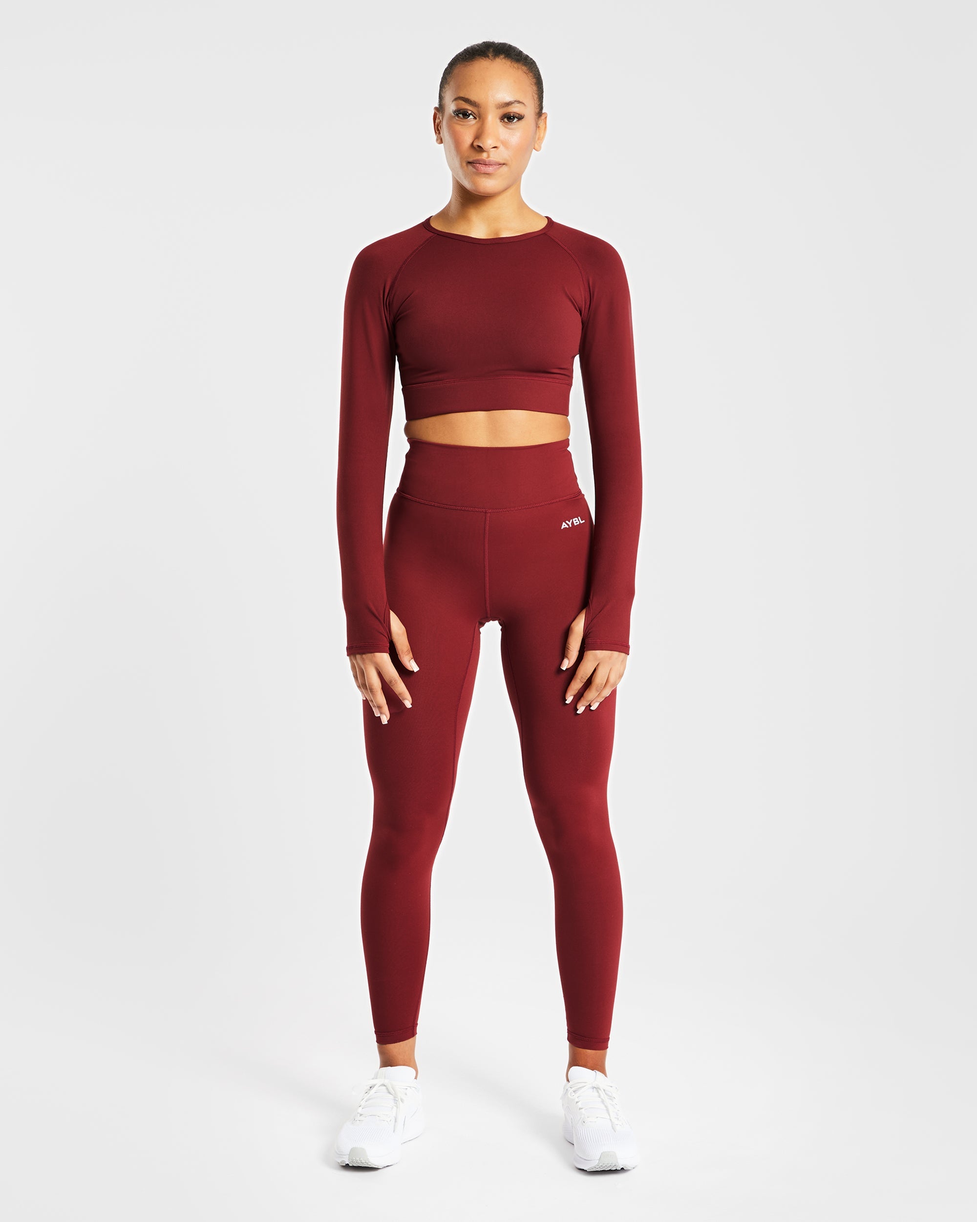 Core Leggings - Mauve Wine