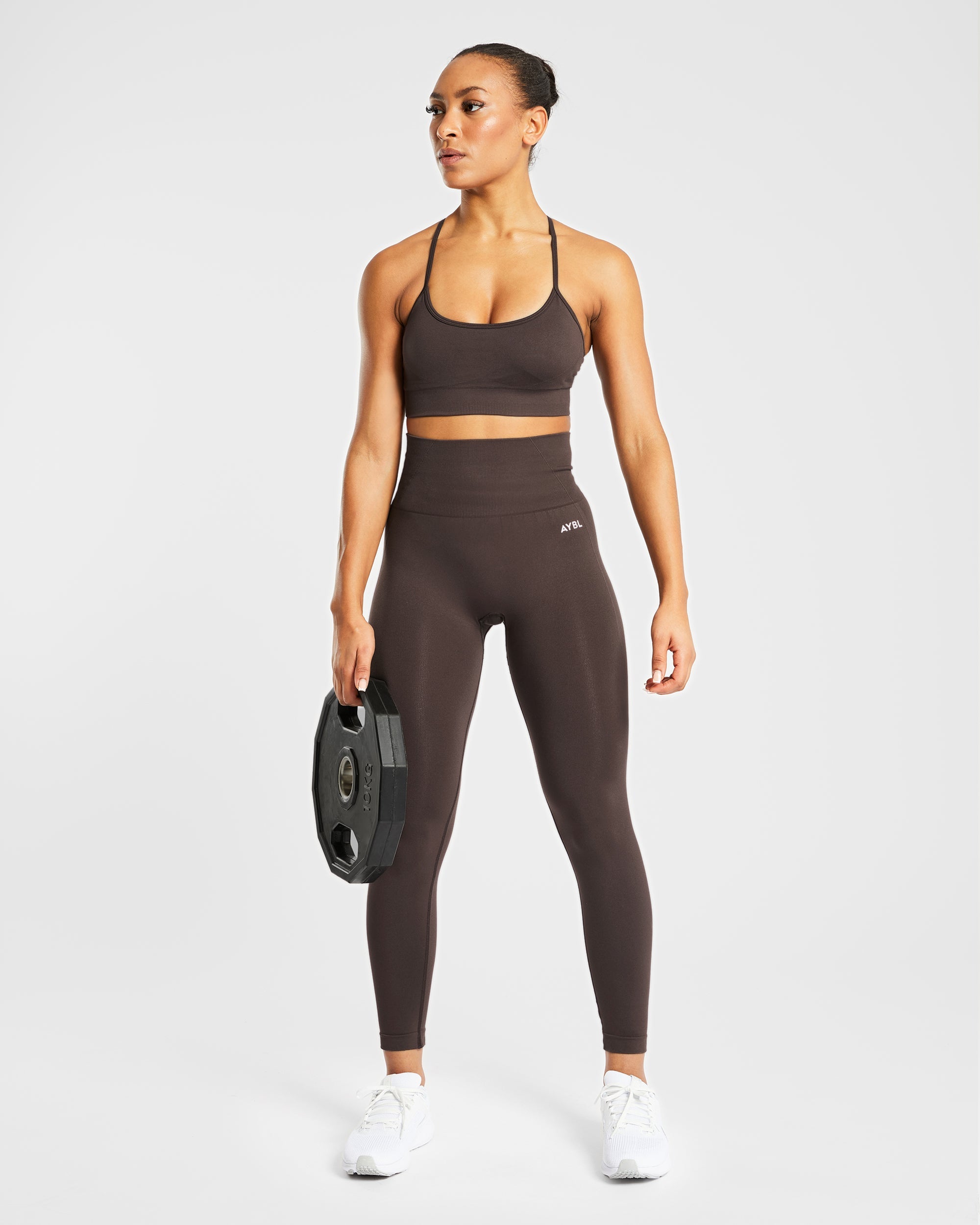 Empower Seamless Leggings - Cocoa Brown