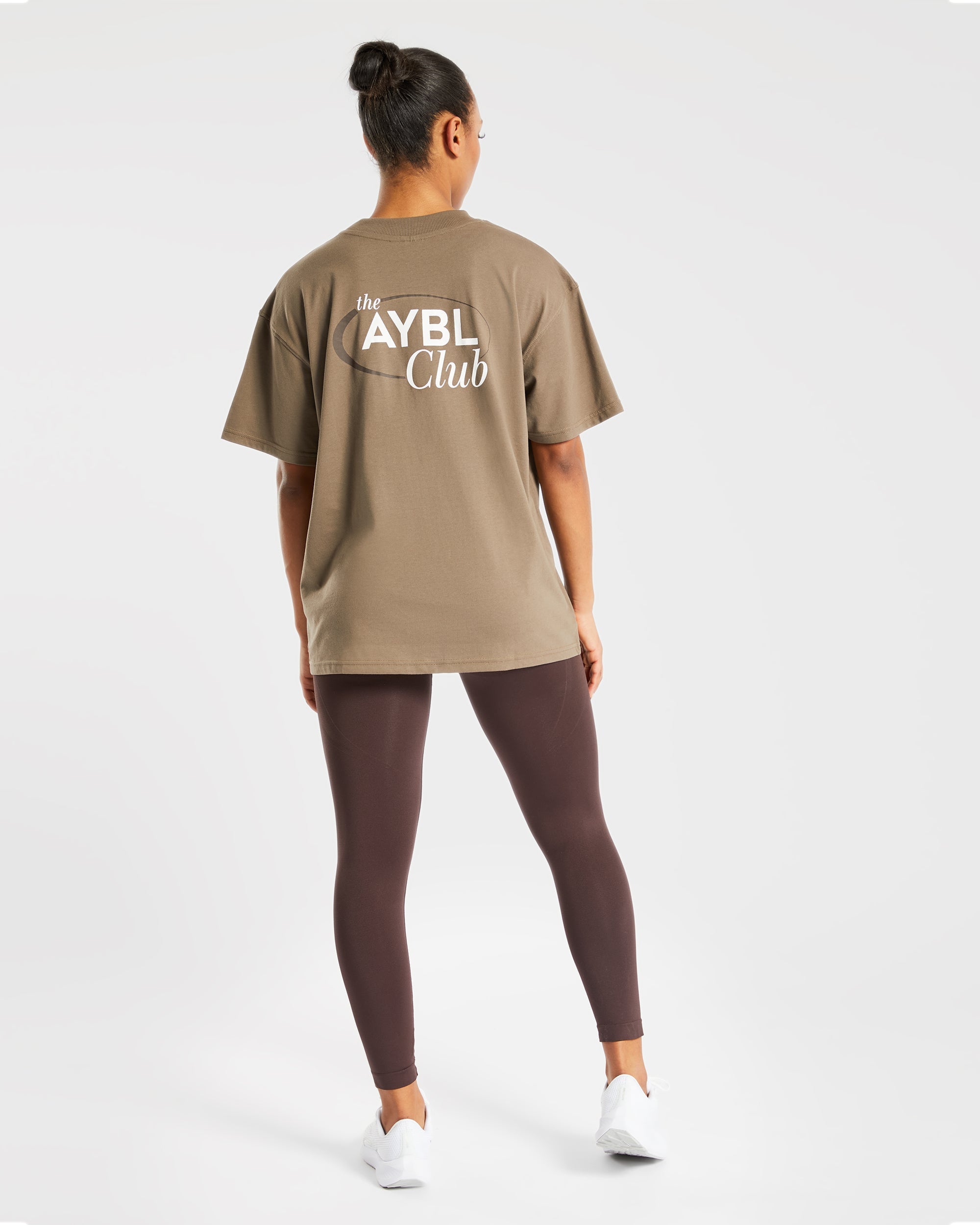 AYBL Club Oversized T Shirt - Brown