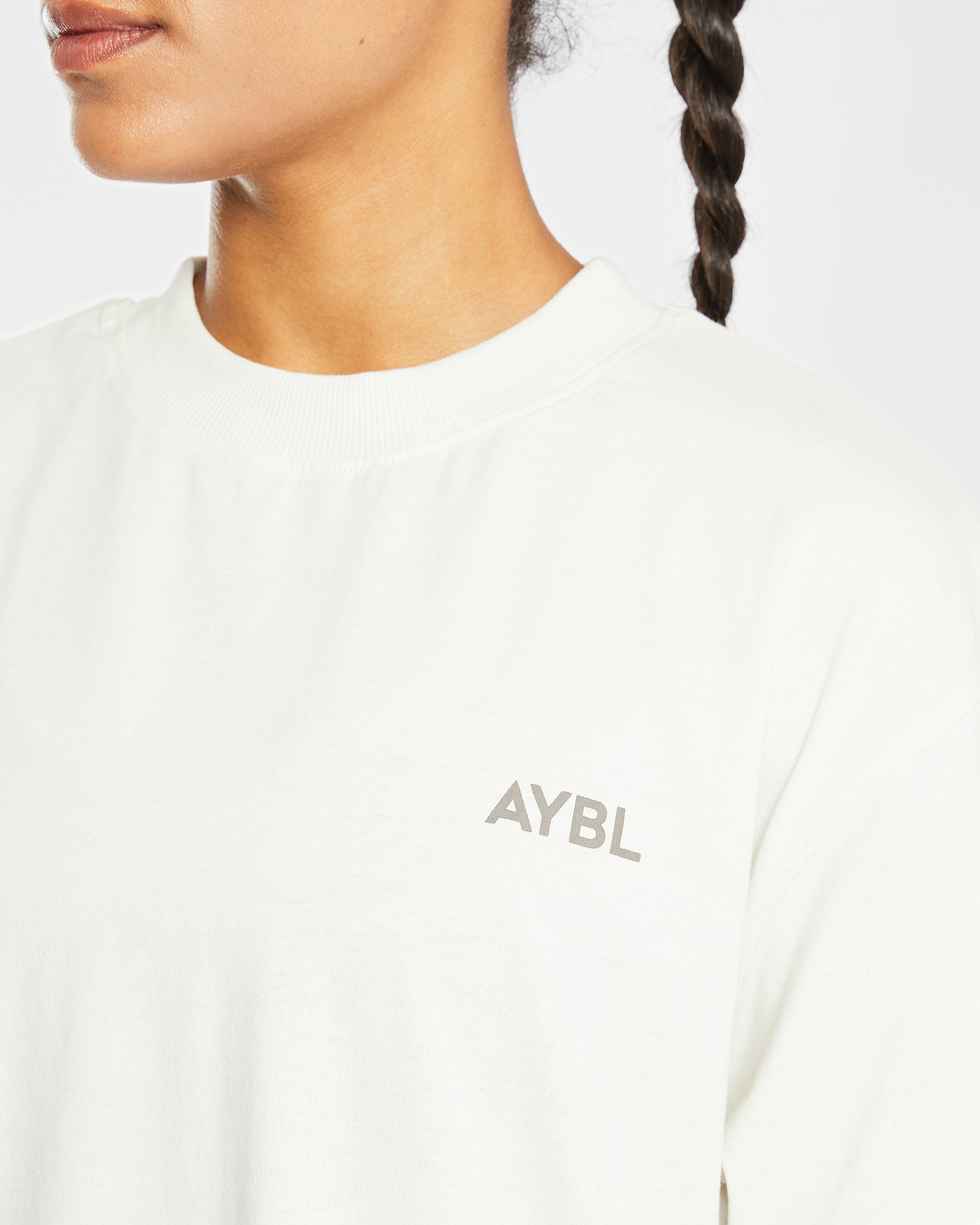 AYBL Club Oversized T Shirt - Off White