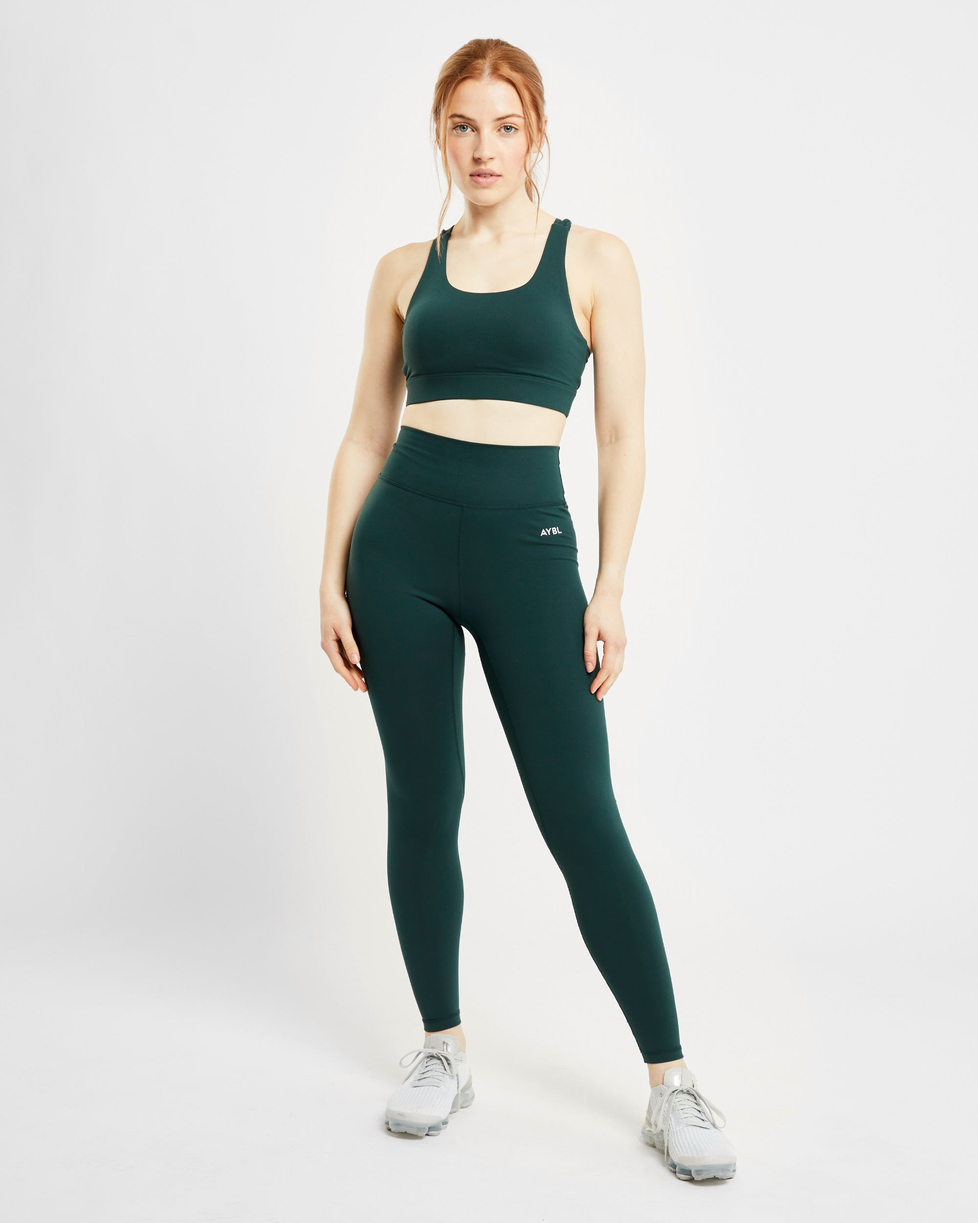 Core Sports Bra - Forest Green