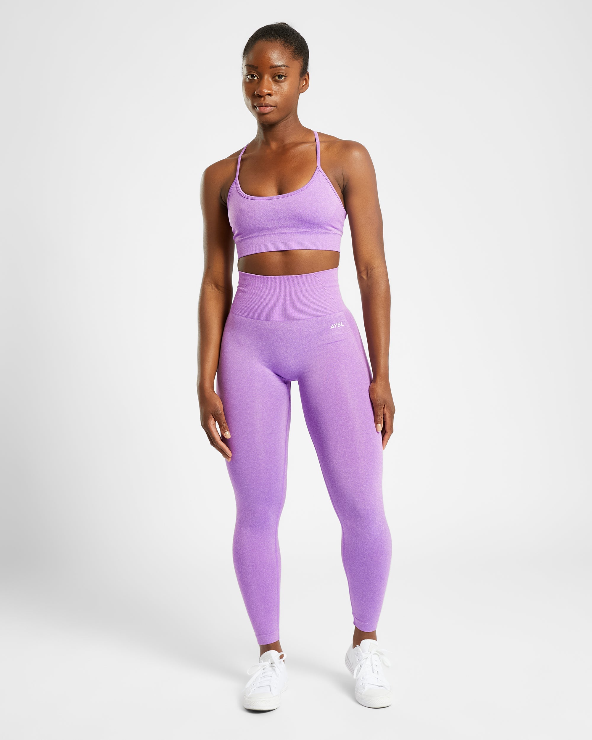 Empower Seamless Leggings - Purple Marl