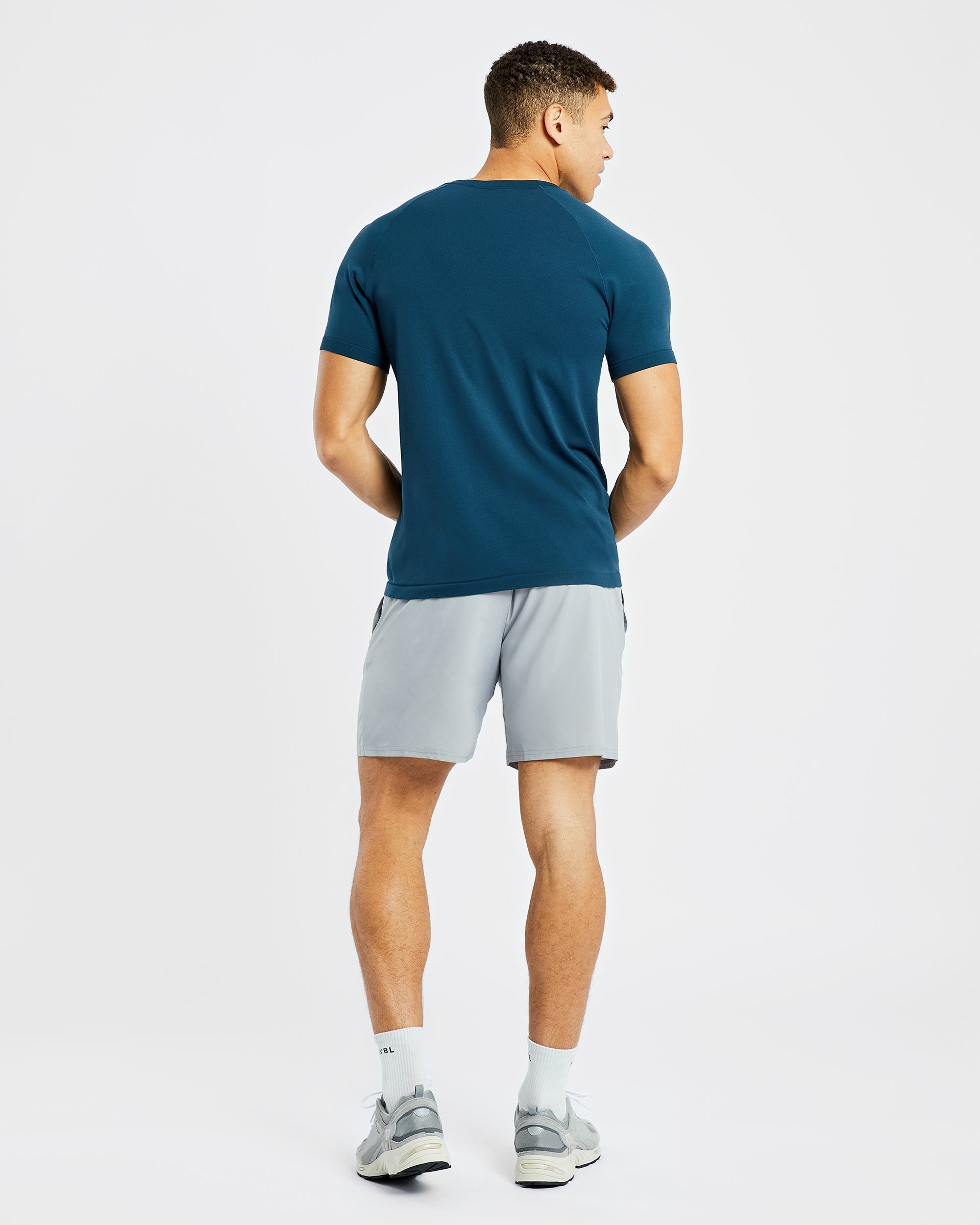 Ascend Seamless T Shirt - Marine Blue