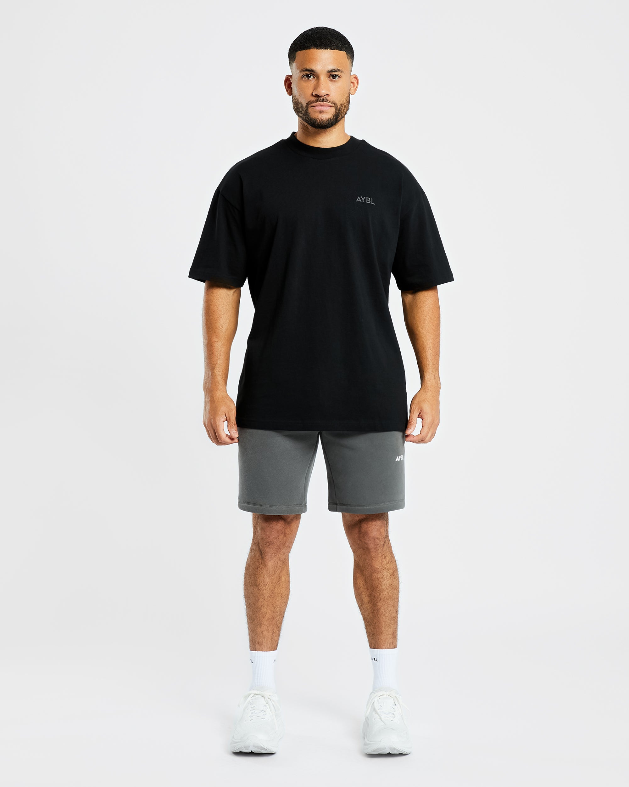 Essential Oversized T Shirt - Black