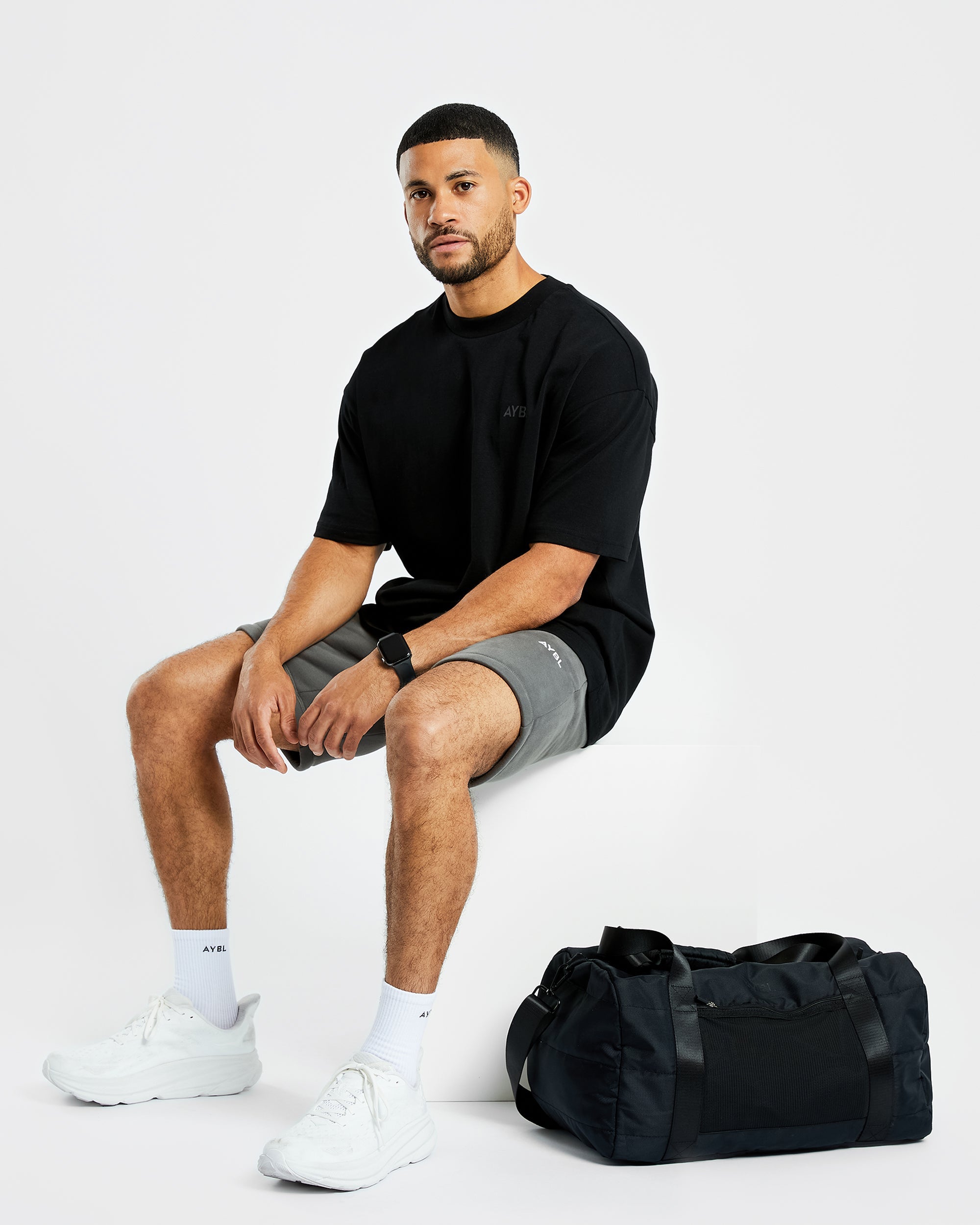 Essential Oversized T Shirt - Black