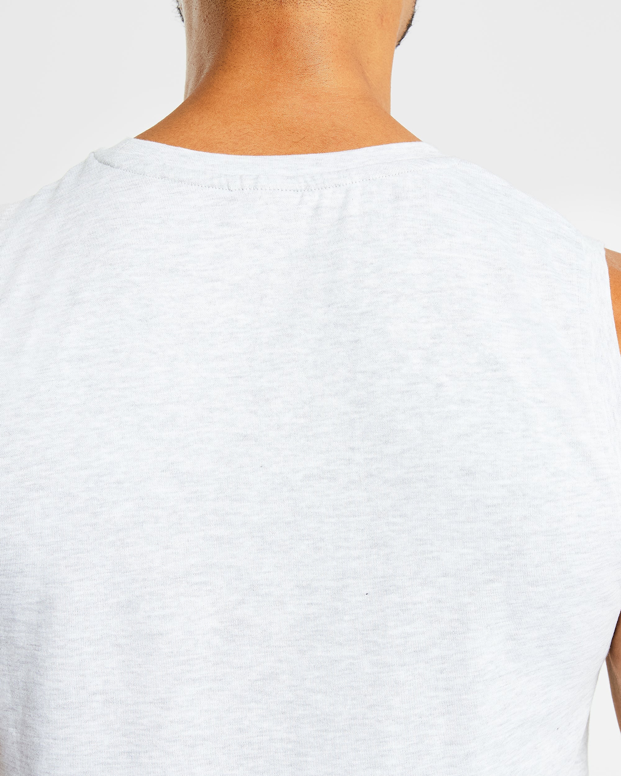 Essential Tank - Light Grey Marl