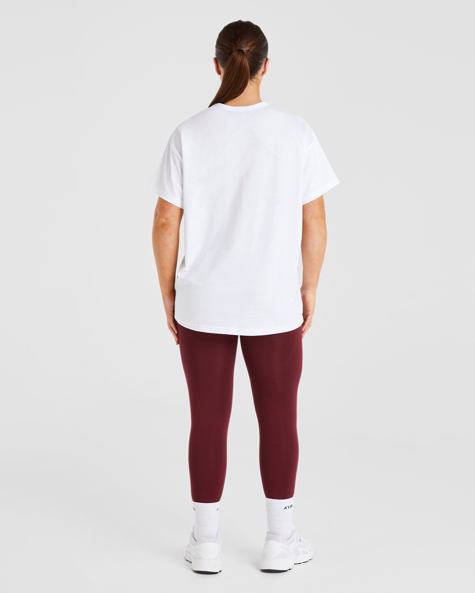 Athletics 18 Oversized T Shirt - White