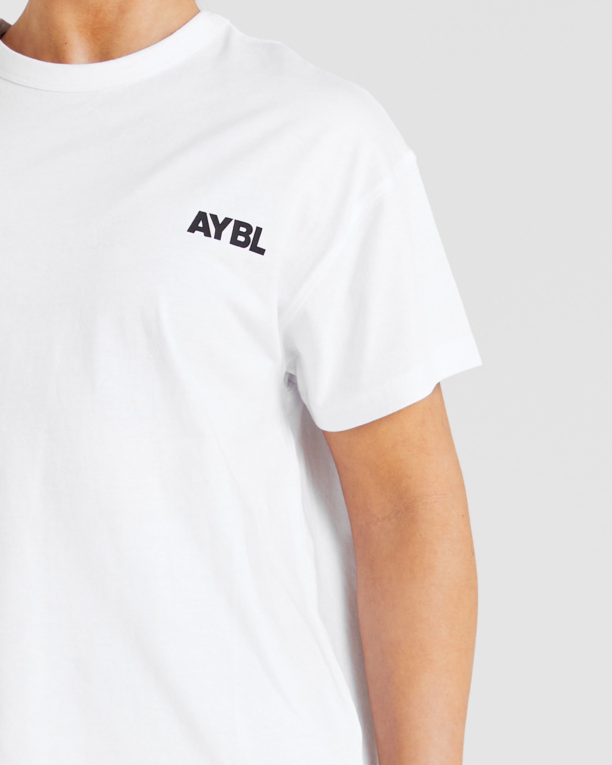 Athletics Club Oversized T Shirt - White