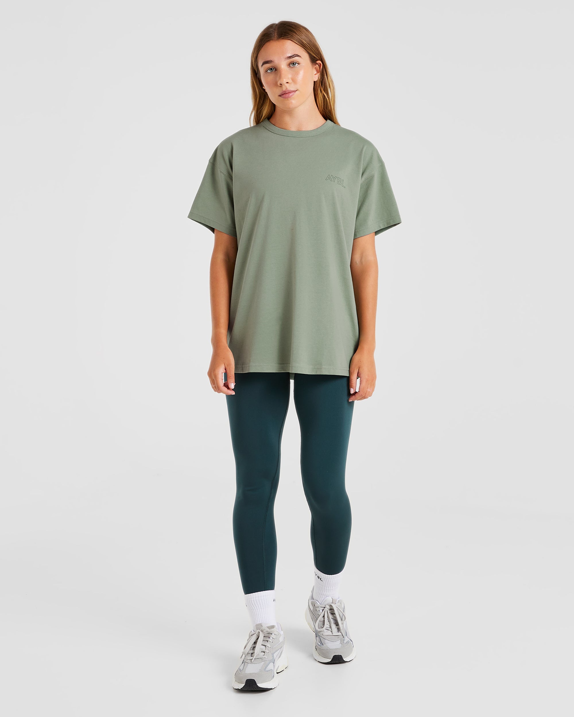 AYBL Athletics Oversized T Shirt - Green