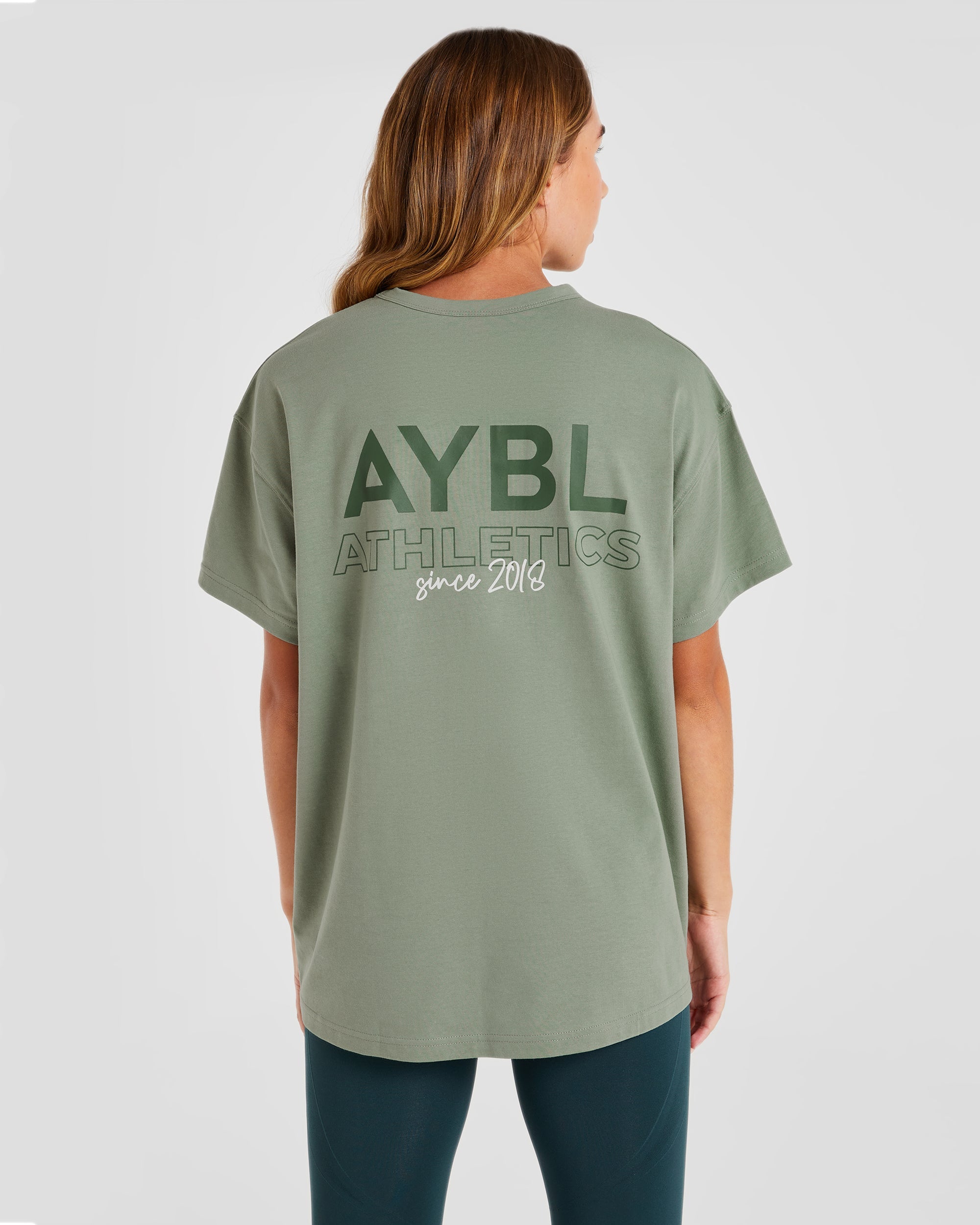 AYBL Athletics Oversized T Shirt - Green