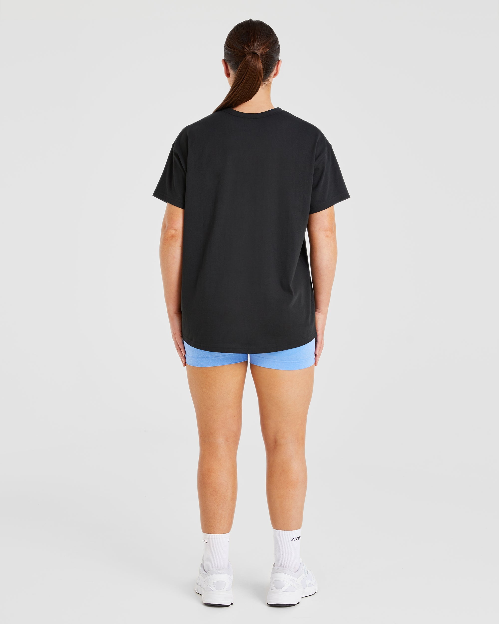 Athletics 18 Oversized T Shirt - Black