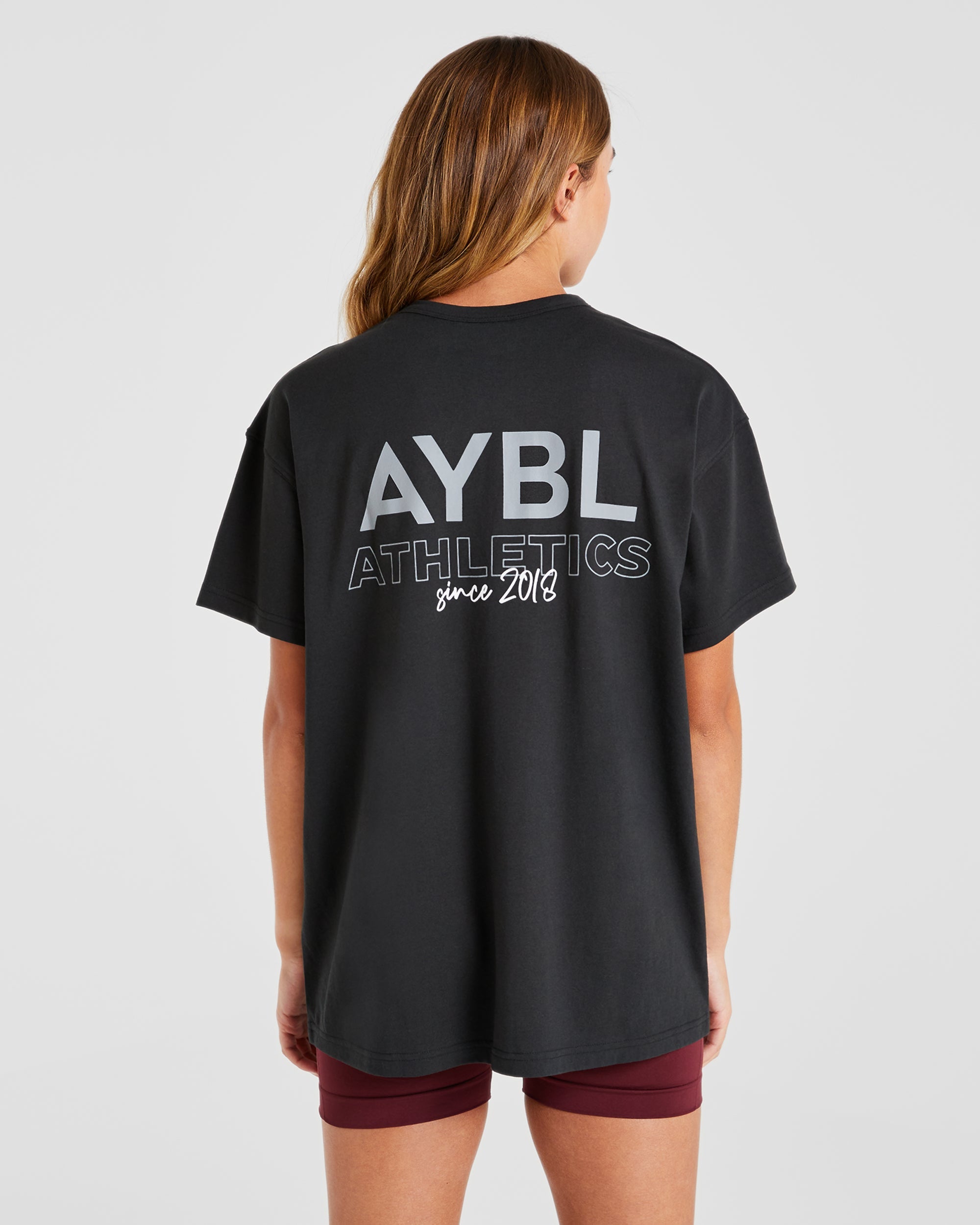 AYBL Athletics Oversized T Shirt - Black