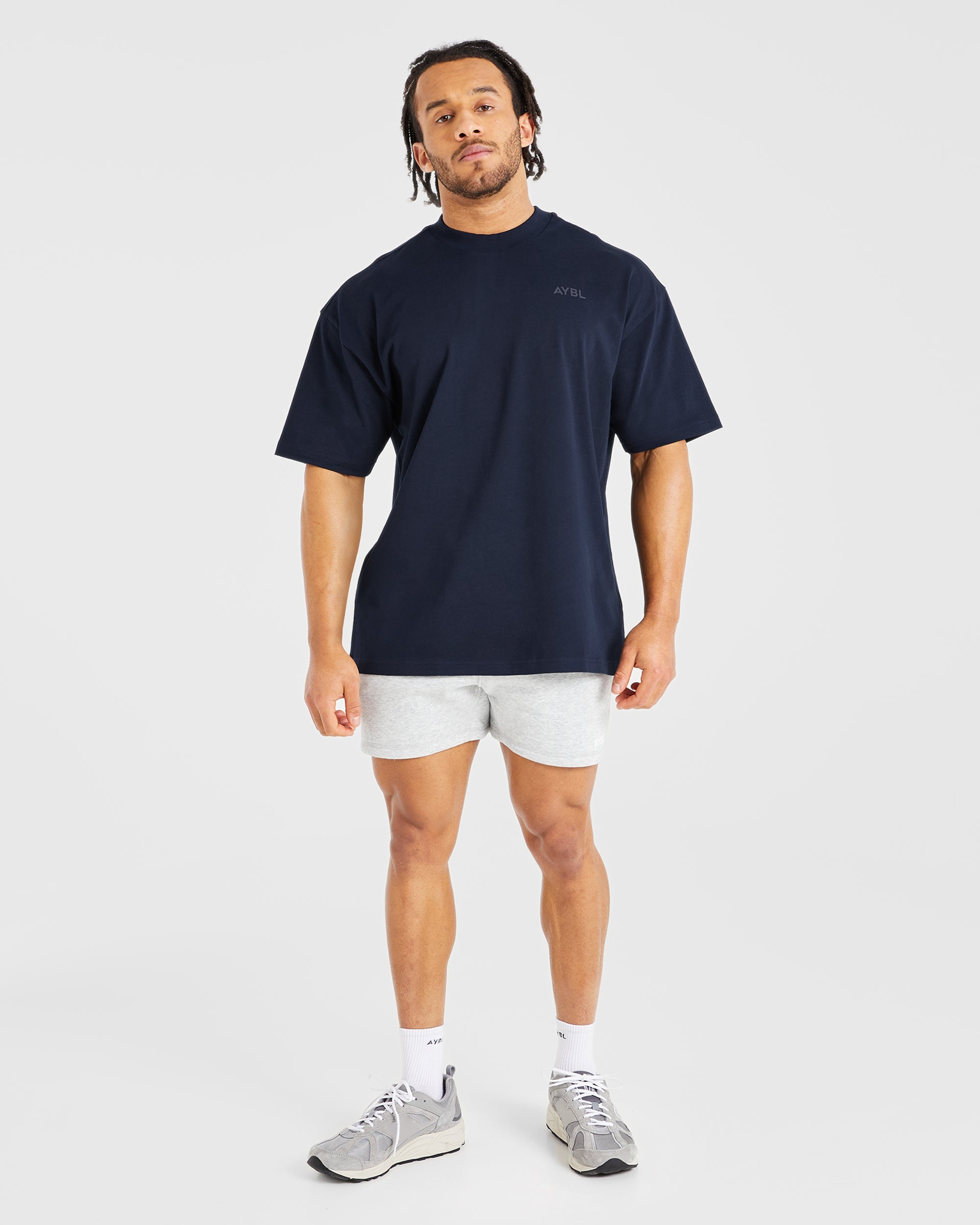 Essential Oversized T Shirt - Navy