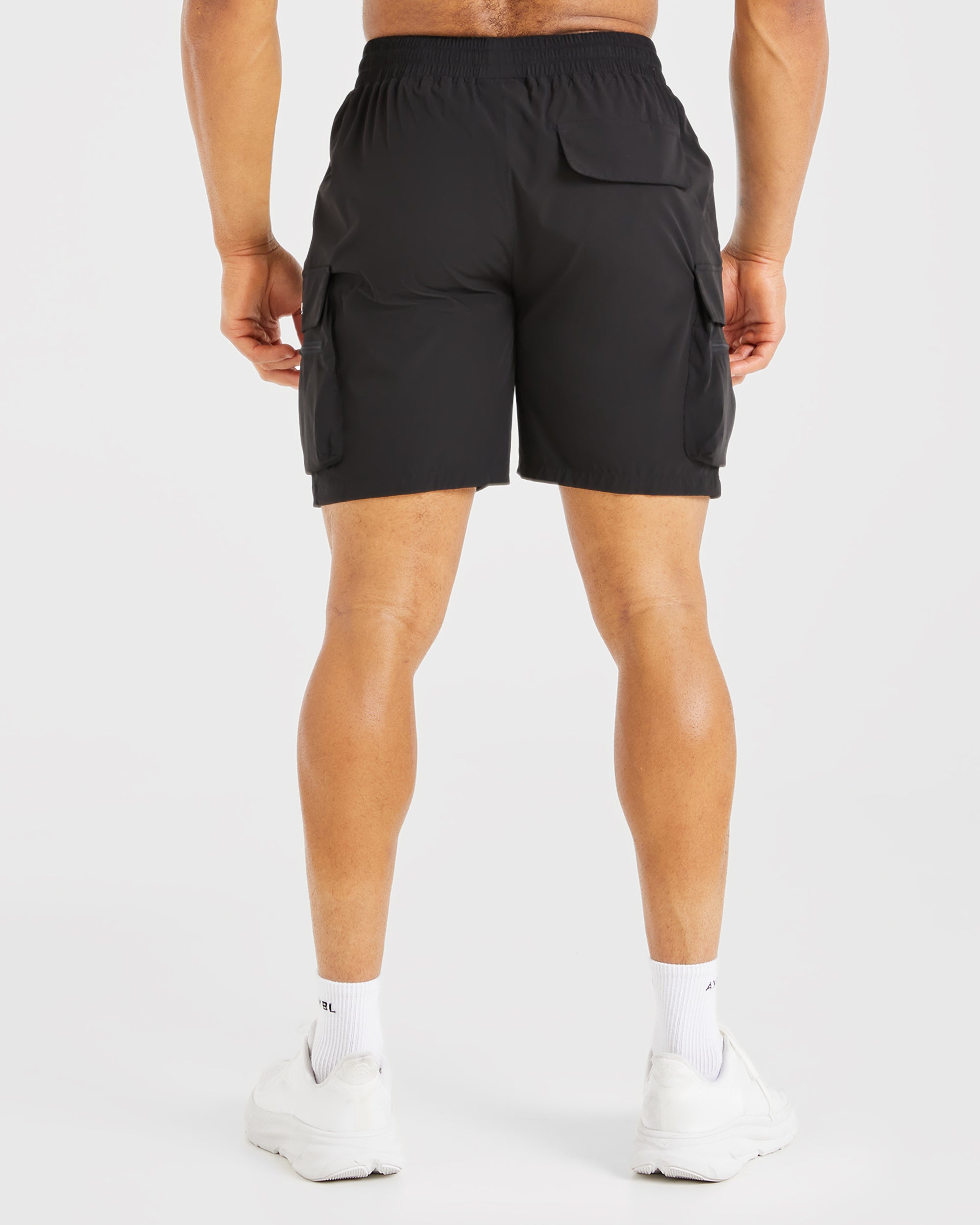 Sport Cargo Shorts - Black