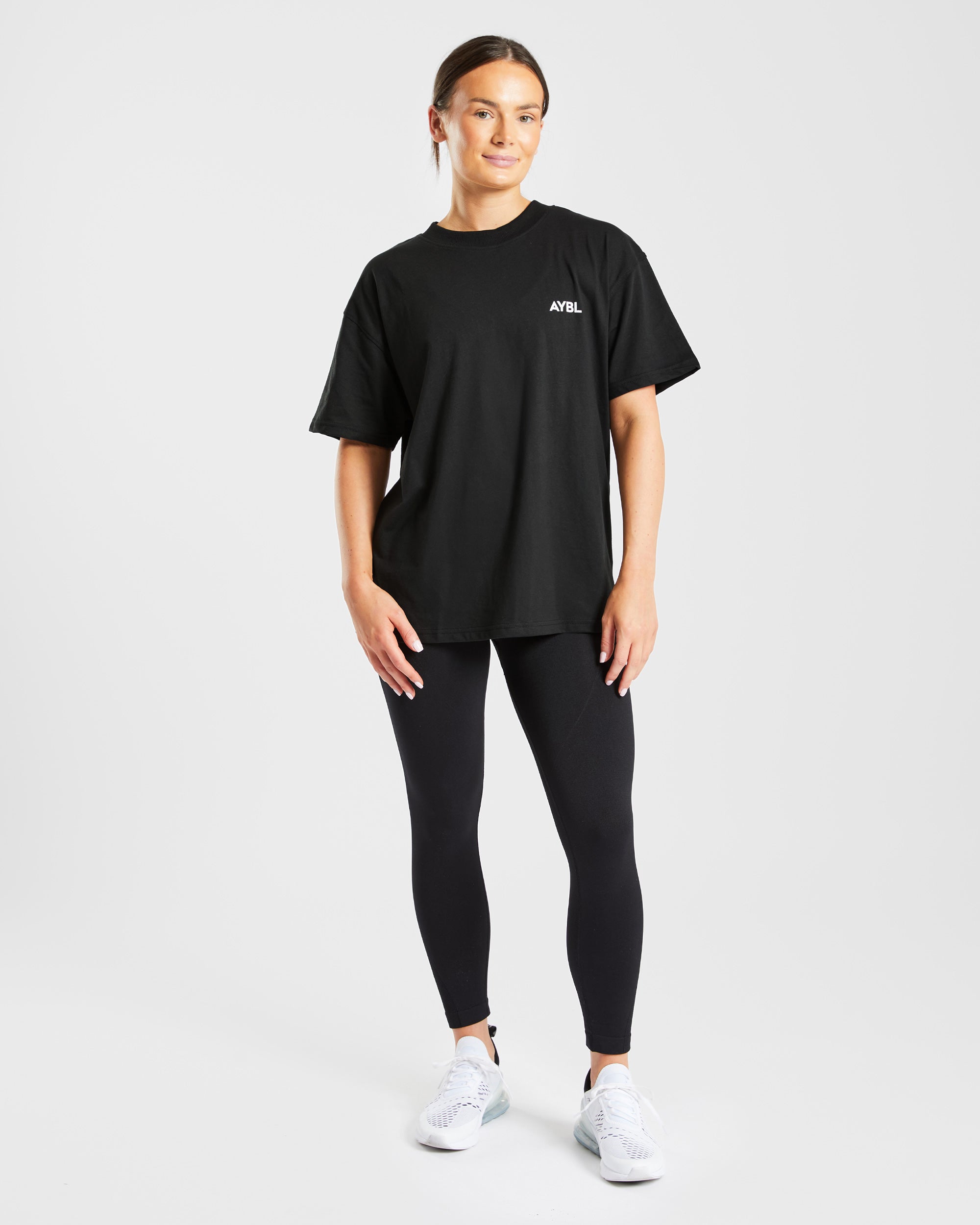 AYBL Club Oversized T Shirt - Black