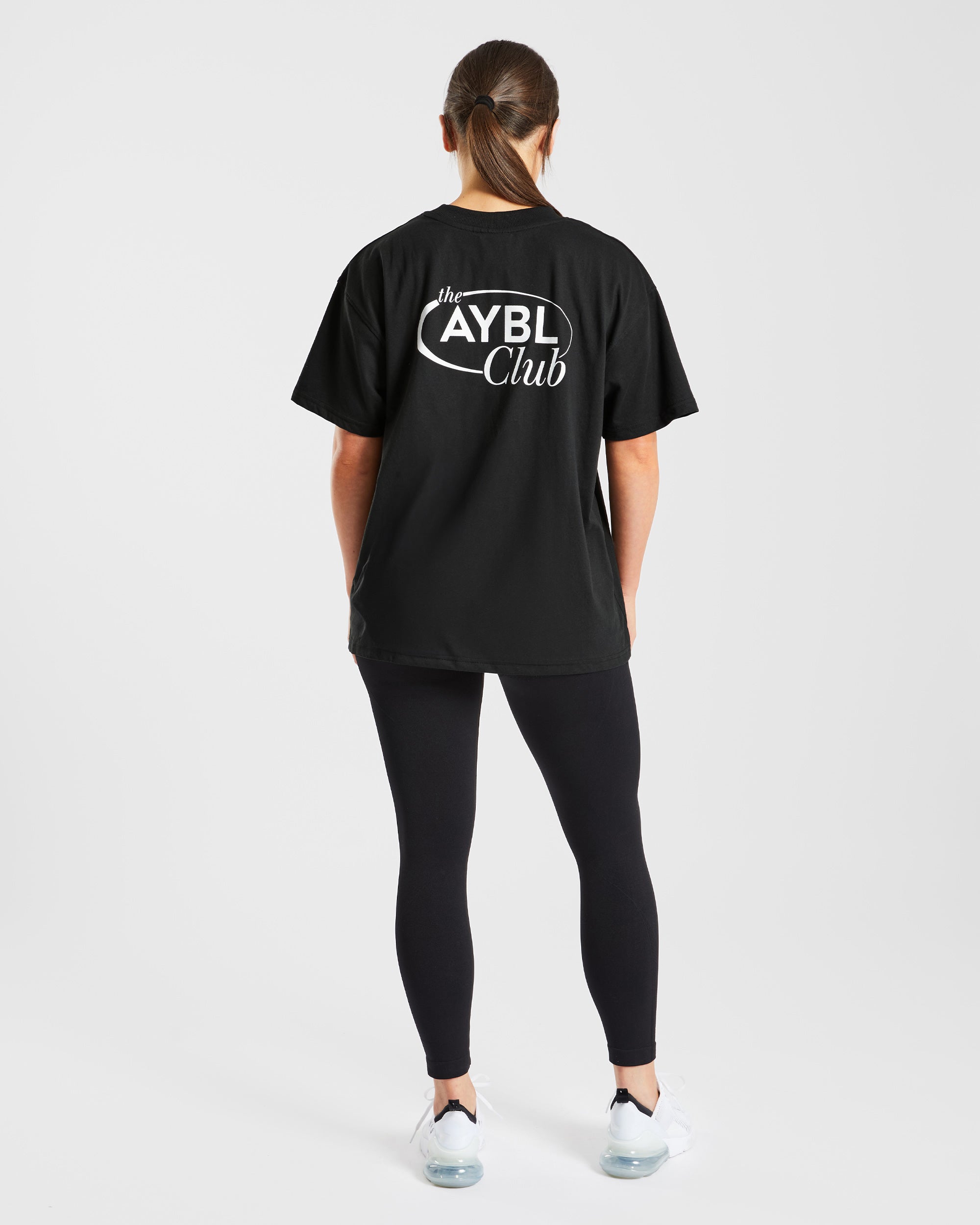 AYBL Club Oversized T Shirt - Black