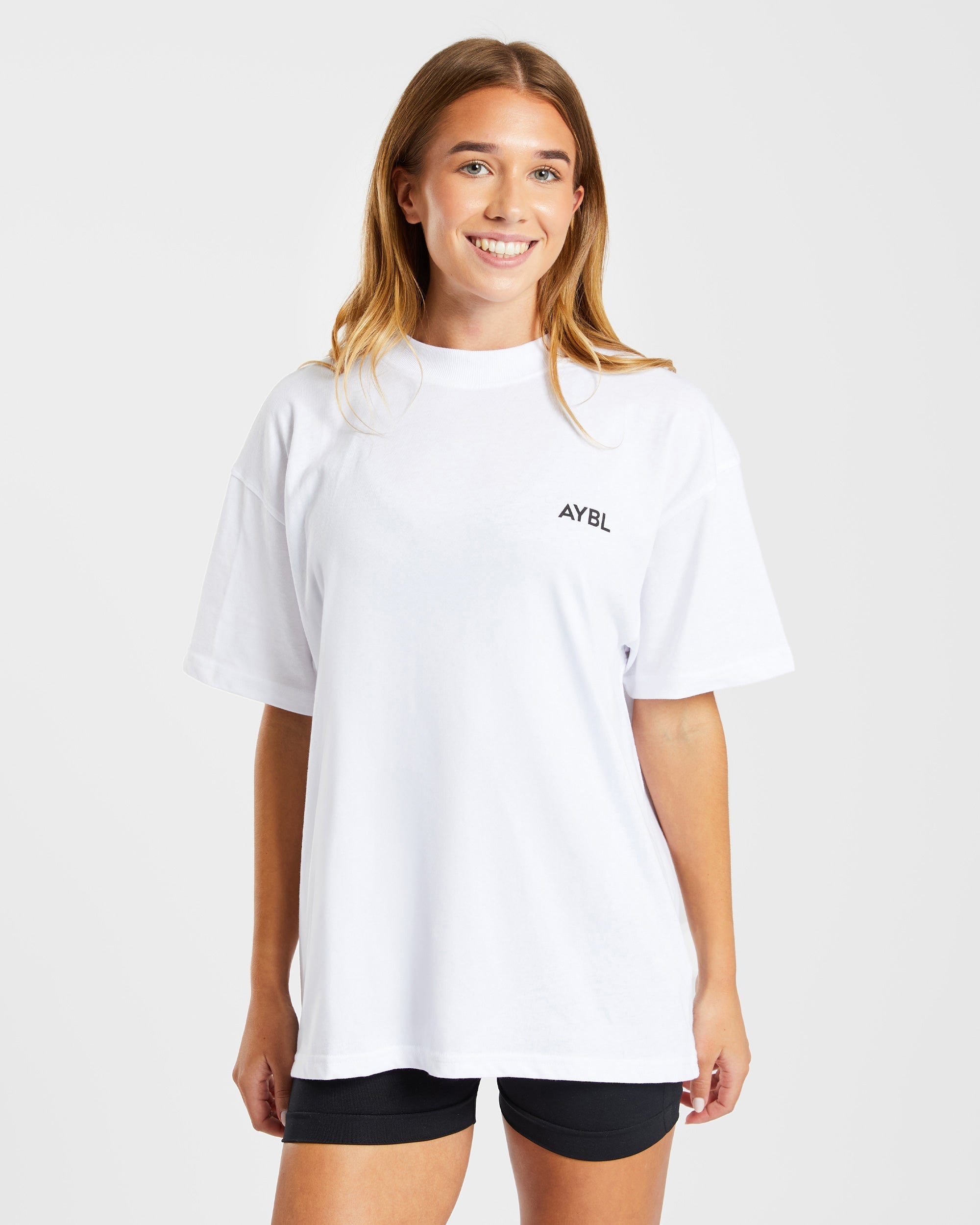 AYBL Club Oversized T Shirt - White