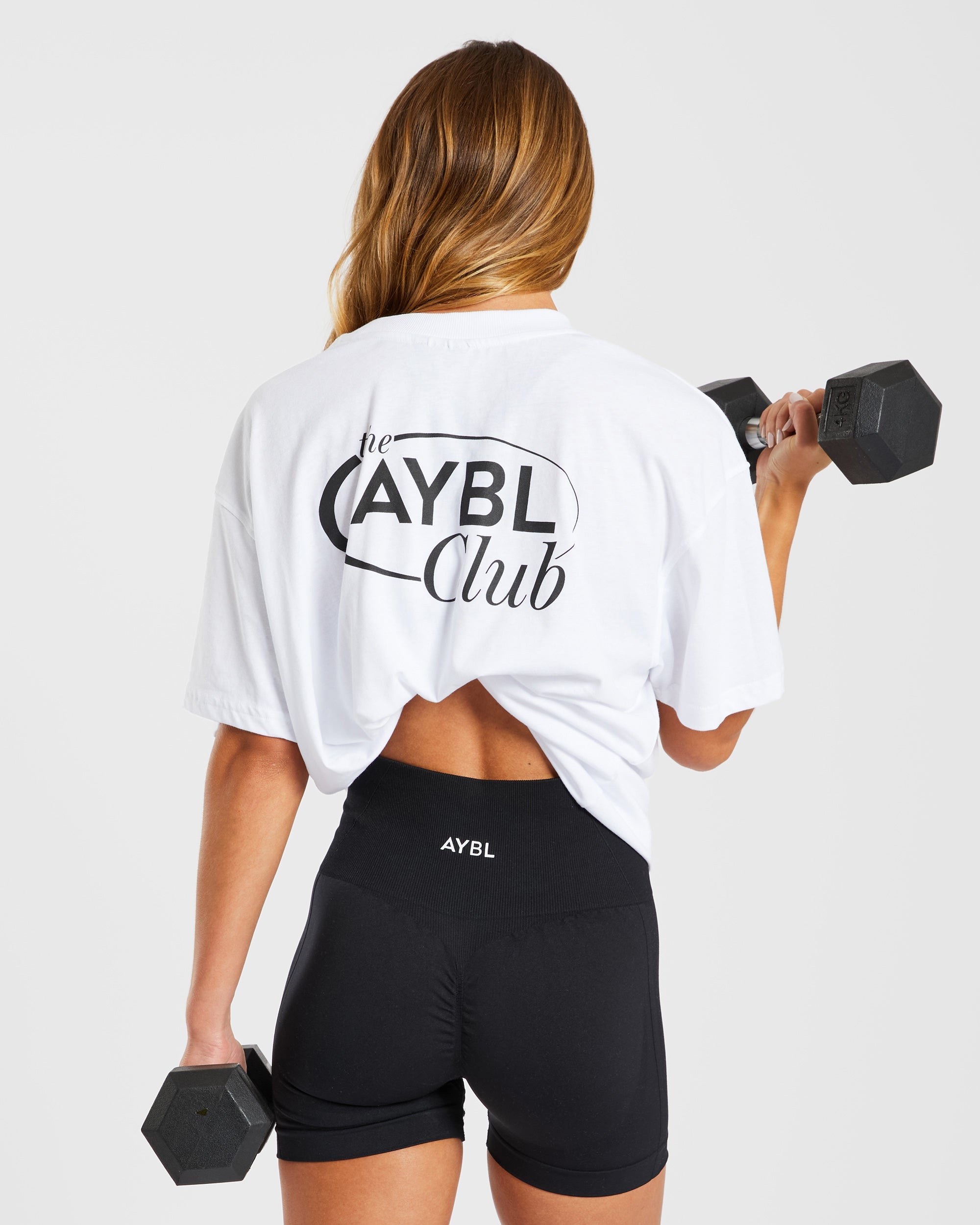 AYBL Club Oversized T Shirt - White