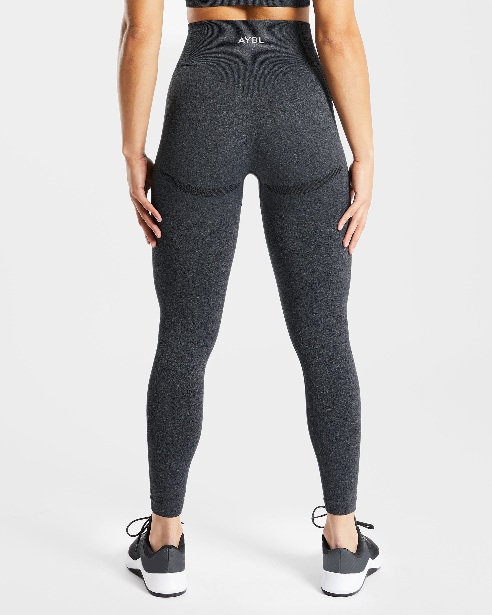 Balance V2 Seamless Leggings - Speckle Black